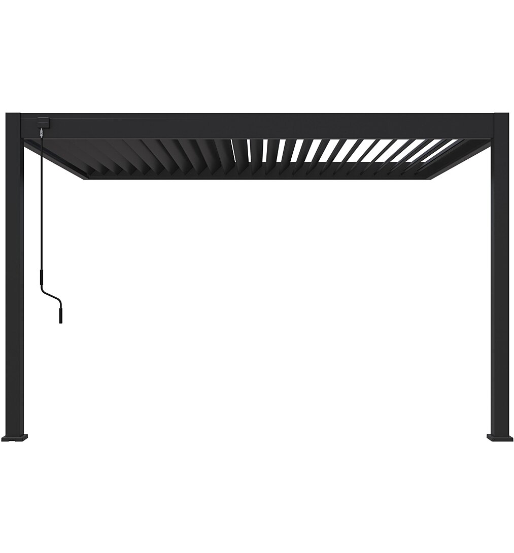 Pergola Bioclimatique Ombréa V2 3x4M adossée