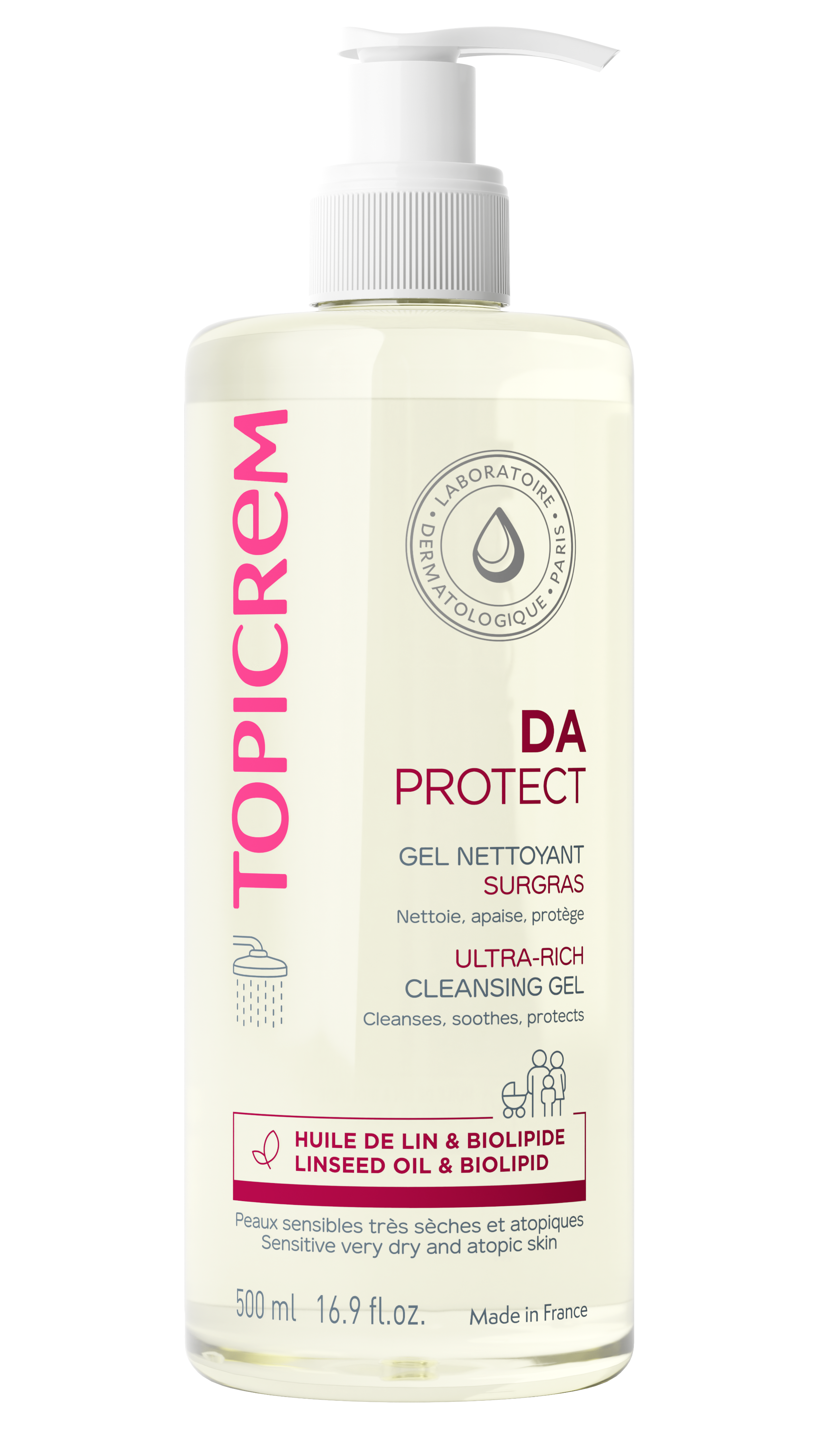DA PROTECT   Gel Nettoyant Surgras 500 ml