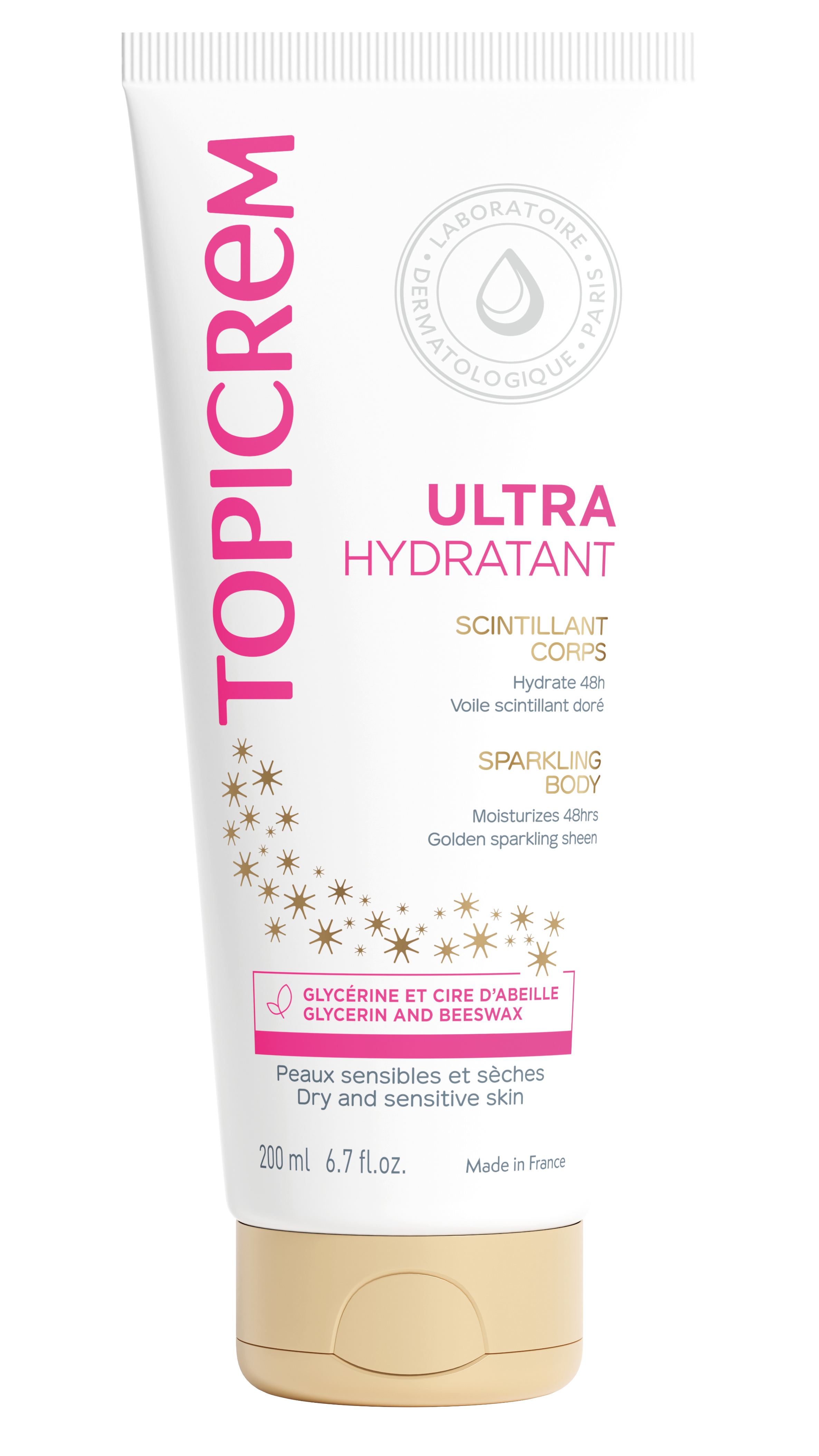 Crème Corps Ultra Hydratante Topicrem Le Tube De 200 Ml