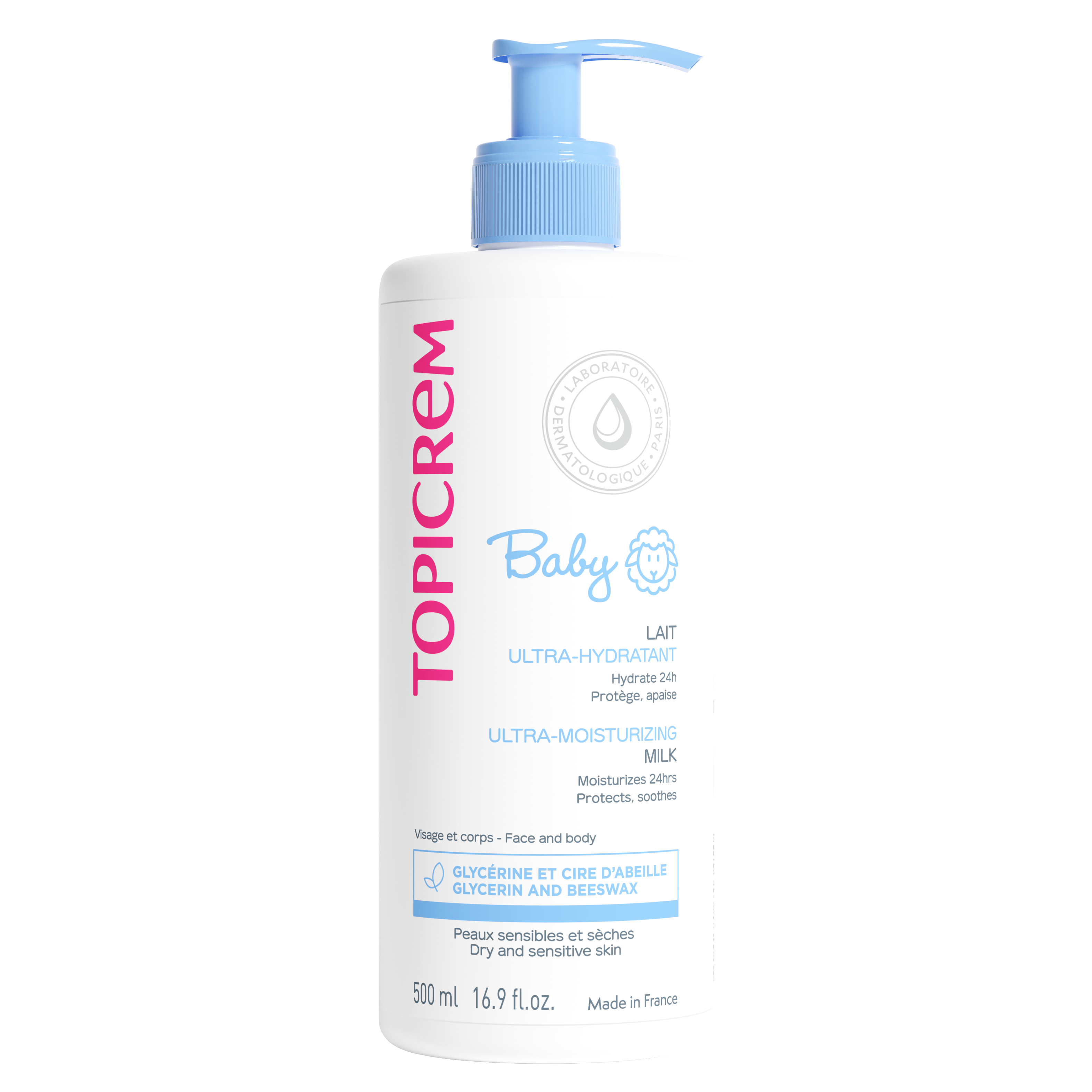 Bébé mon 1er lait ultra-hydratant 500ml