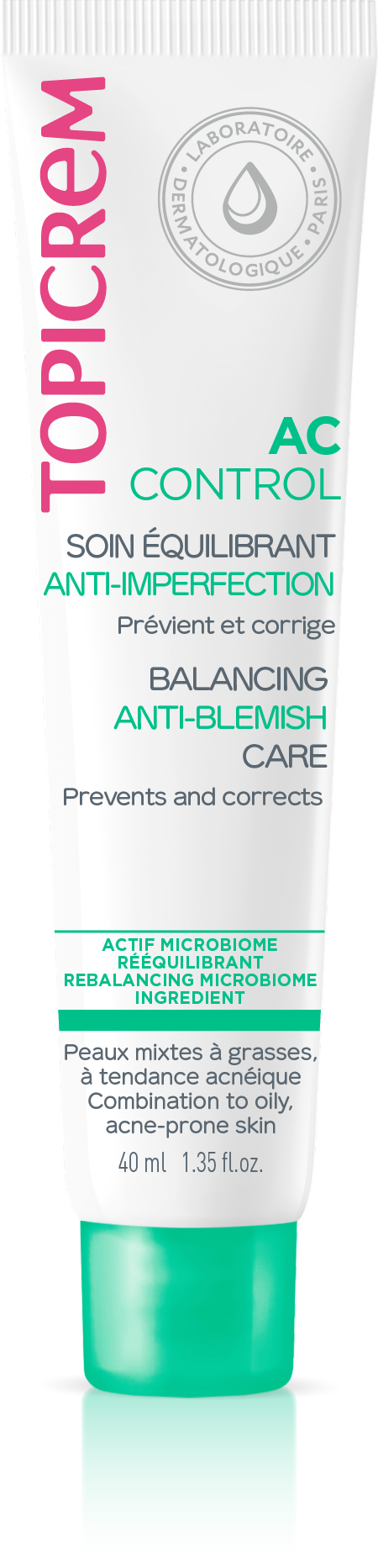 Soin Visage Anti Imperfection Soin Equilibrant Topicrem Le Tube De 40ml