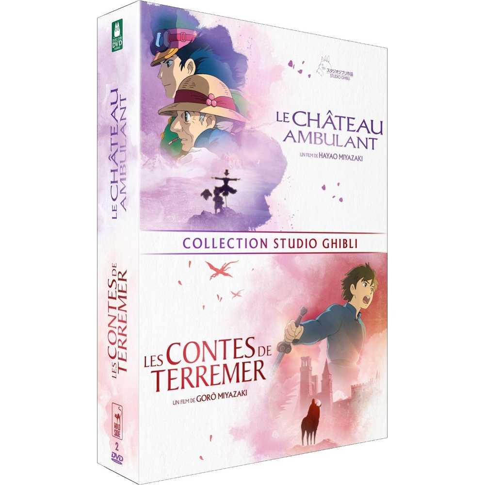 Ghibli - Coffret 2 films : Le château ambulant + Les contes de Terremer