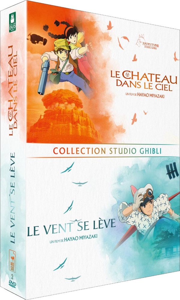 Ghibli - Coffret 2 films : Le château dans le ciel + Le vent se lève