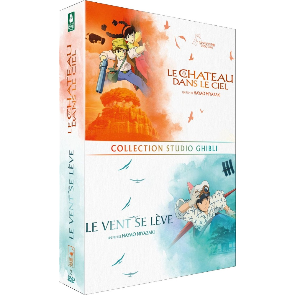 Ghibli - Coffret 2 films : Le château dans le ciel + Le vent se lève