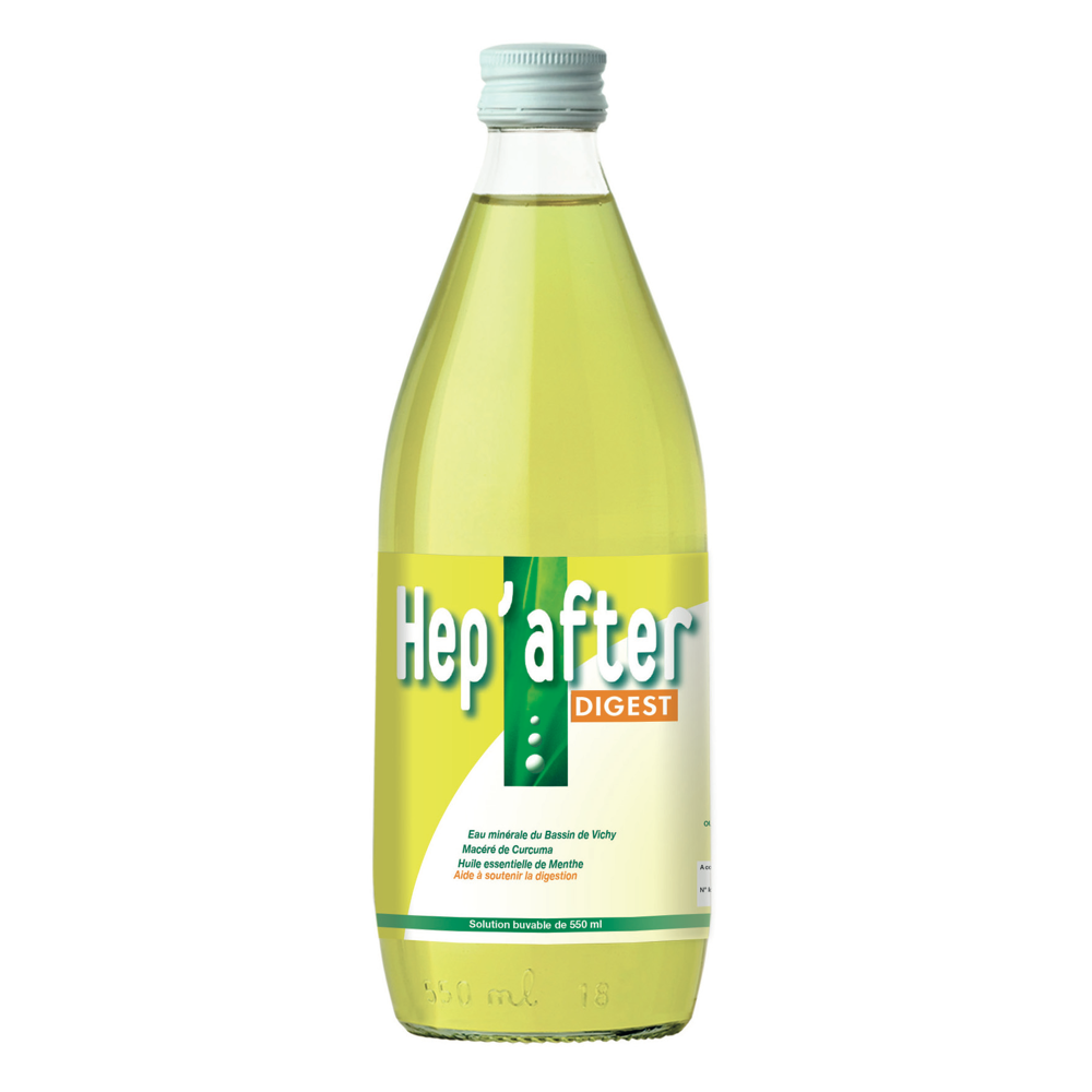 Hep'after Digest - Bouteille de 550ml (remplacement d'Hepatoum Solution Buvable)