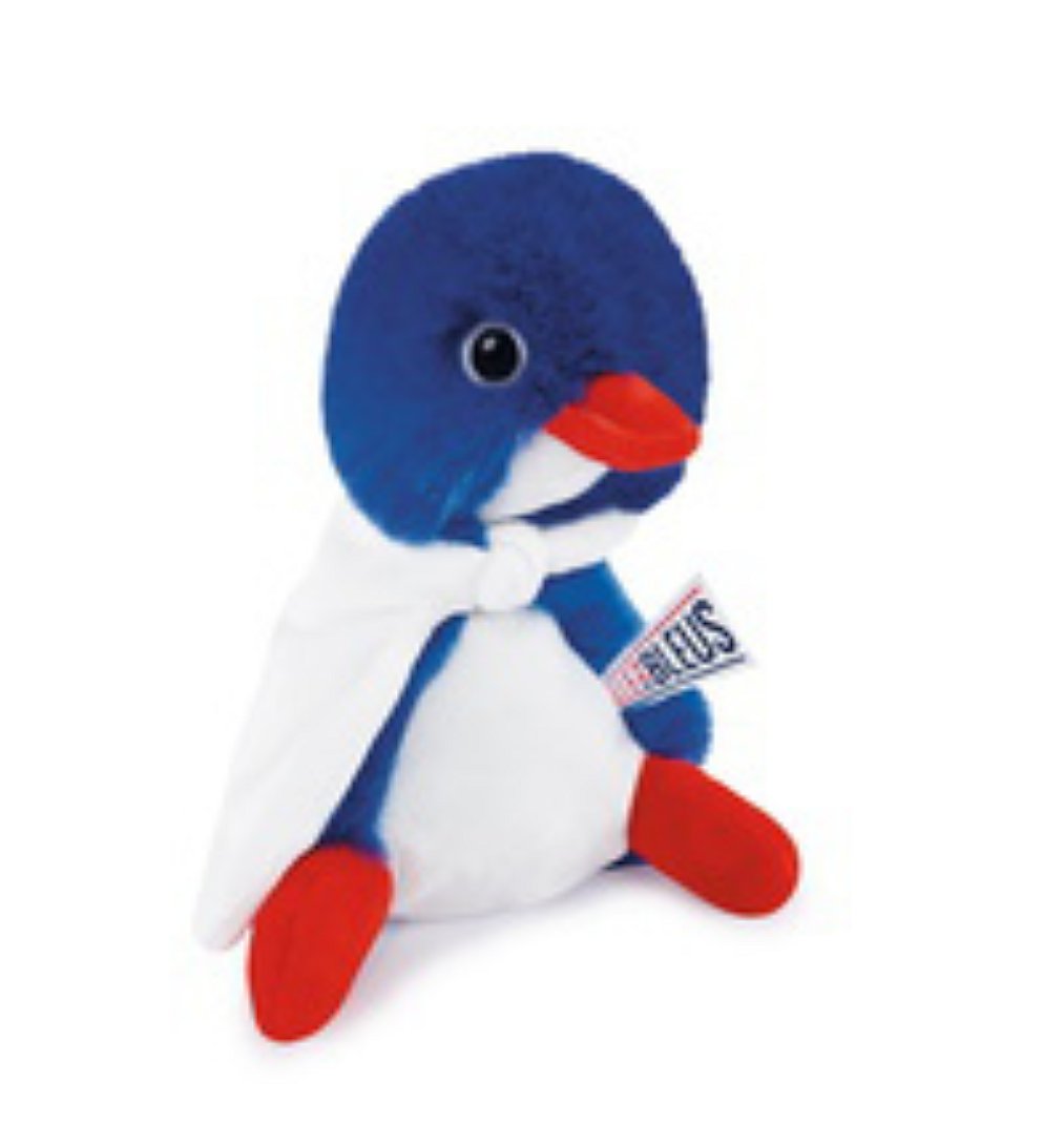 JO PARIS 2024 ALLEZ LES BLEUS Cocorico cape JO2456 Peluche supporter Equipe de france cadeau souvenir dès la naissance