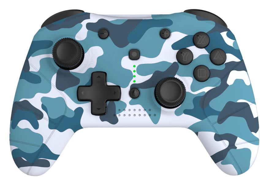 Manette Bluetooth - Camouflage Bleu (SWITCH)