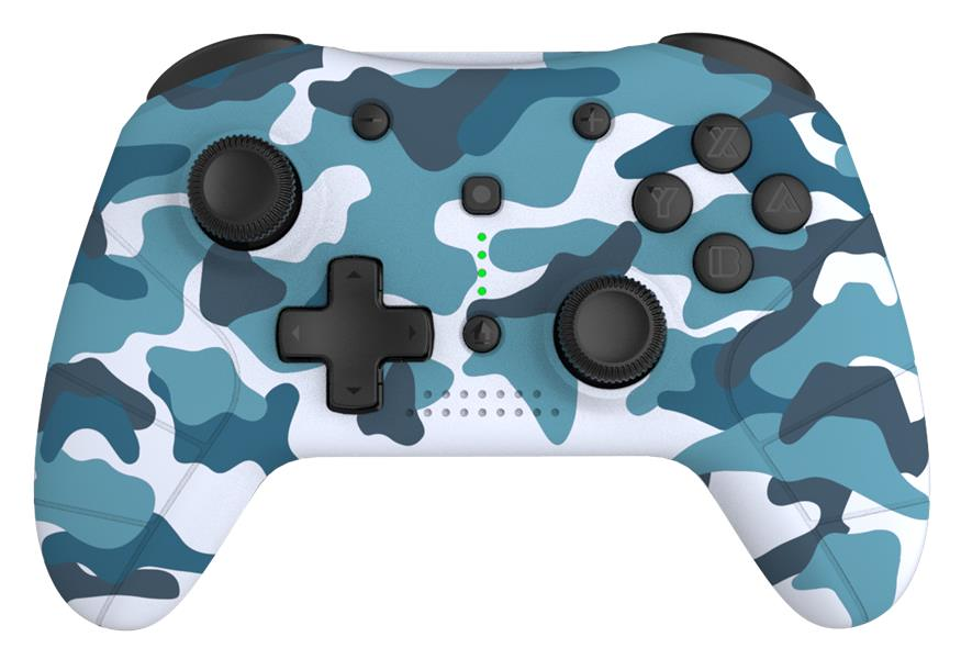 Manette Bluetooth - Camouflage Bleu (SWITCH)