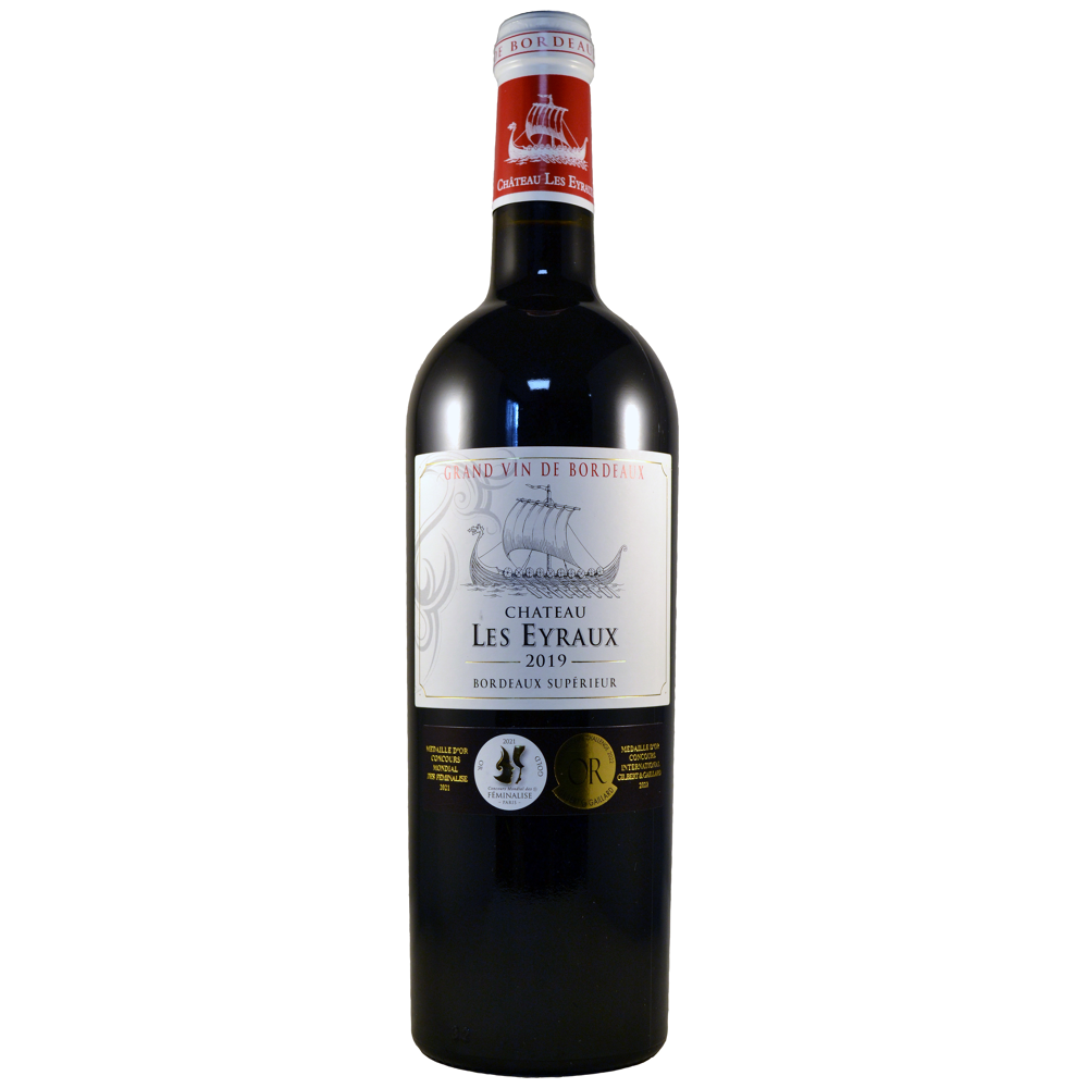 Château Les Eyraux, 2019 - Bordeaux Supérieur AOP - Rouge - 75 cl