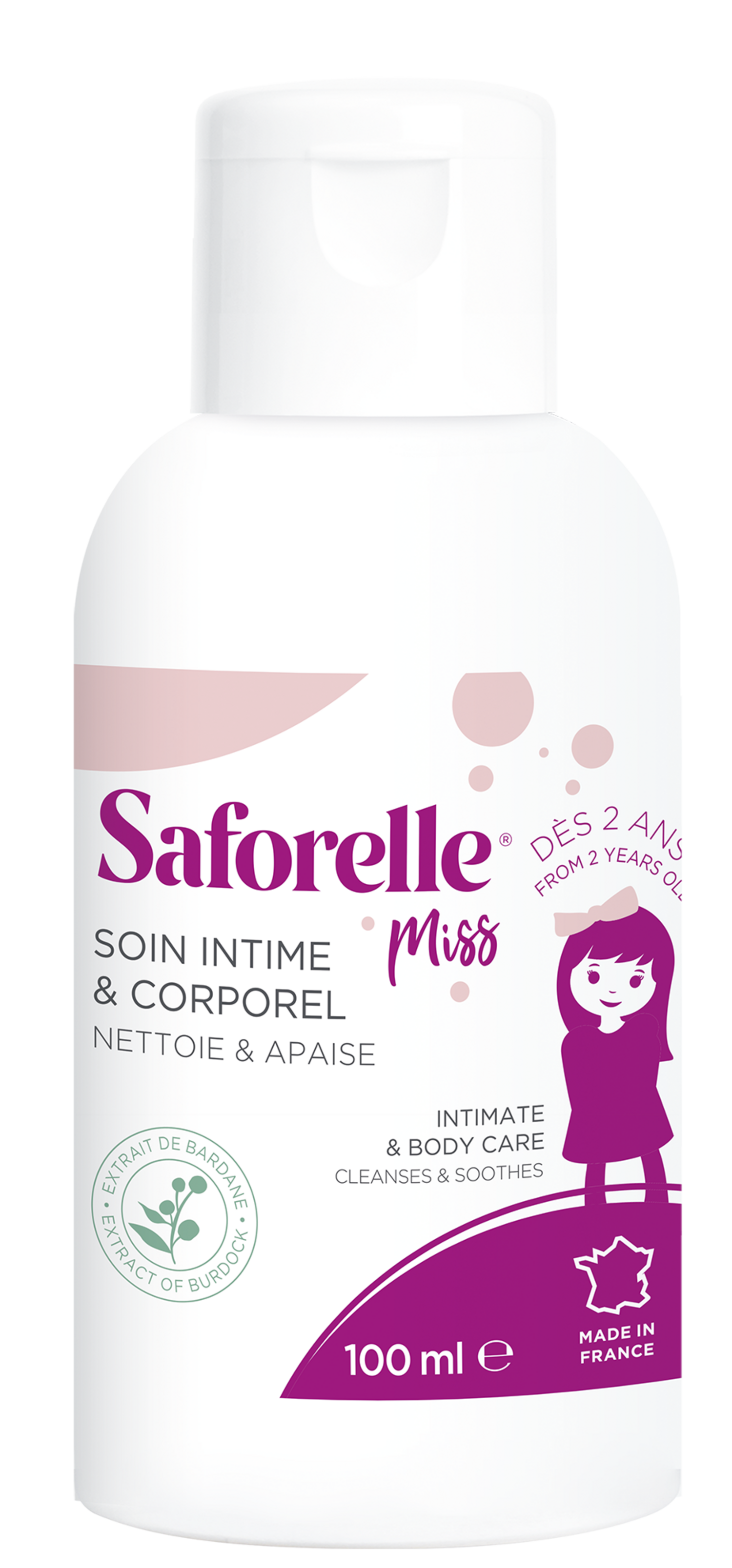 Saforelle Miss soin intime et corporel 100ml