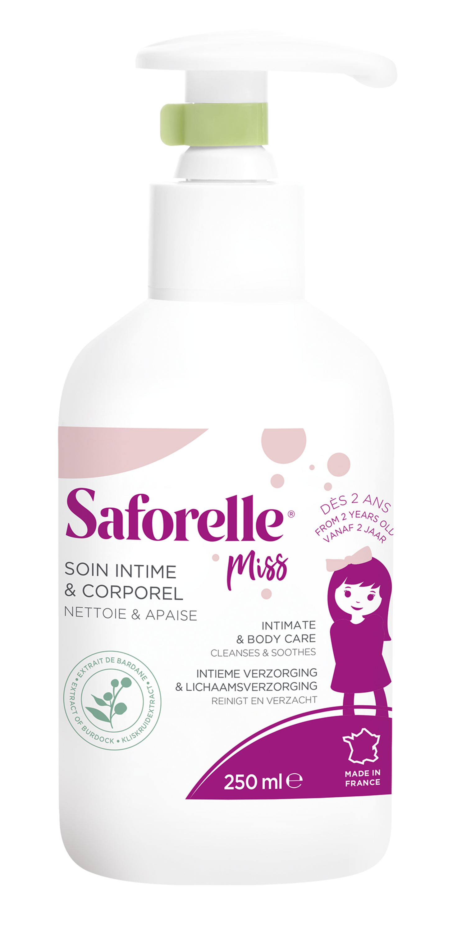 Miss soin intime et corporel 250ml