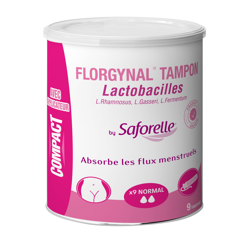 Compact Normal - Boîte de 9 Tampons Avec Applicateur