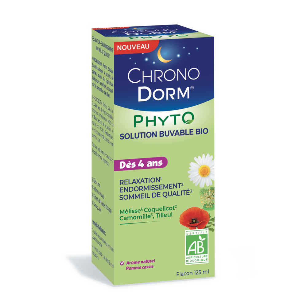 Chronodorm Phyto Solution Buvable Bio 125ml Dès 4 ans