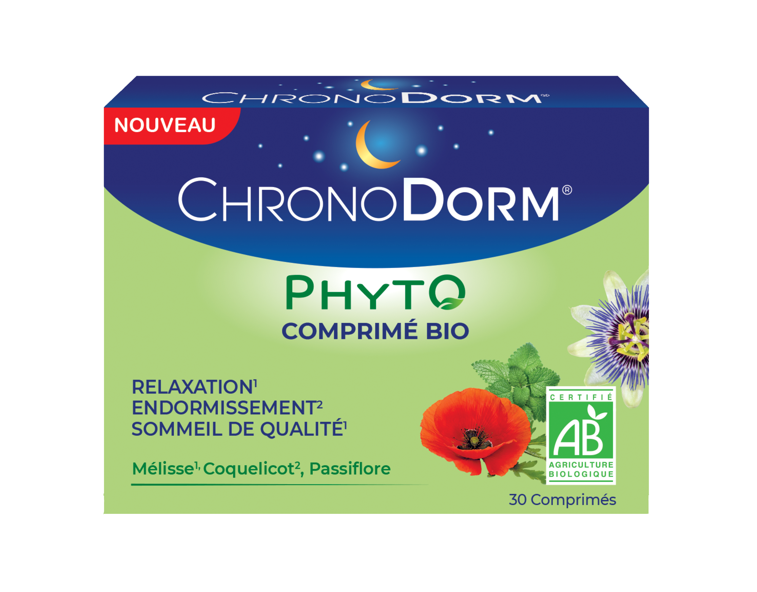Chronodorm Phyto Boîte de 30 Comprimés Bio