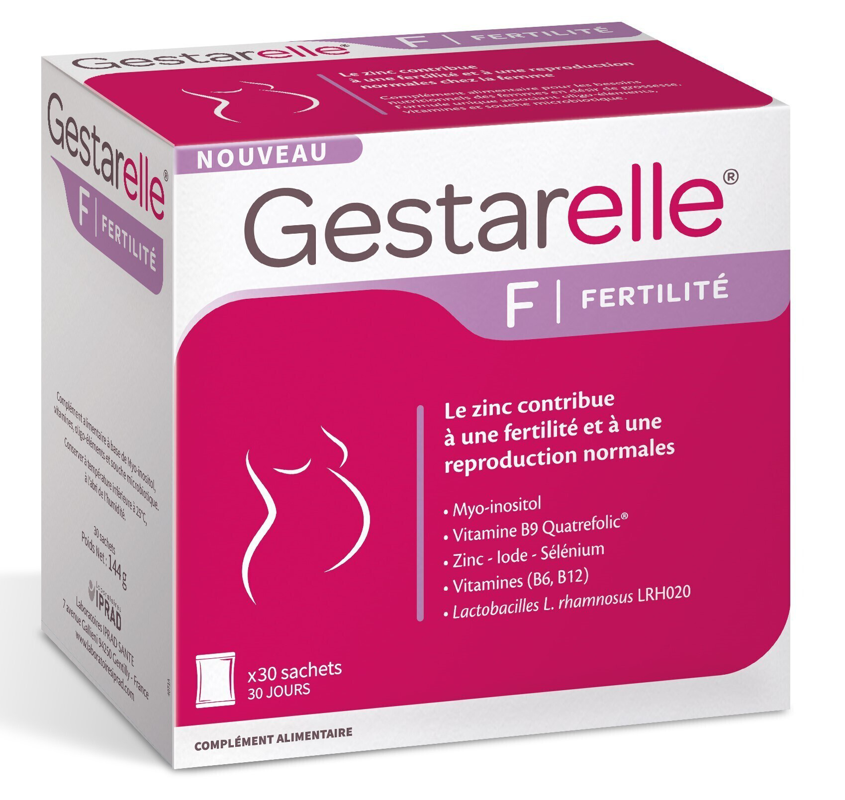 Gestarelle Fertilité - Boîte de 30 Sachets