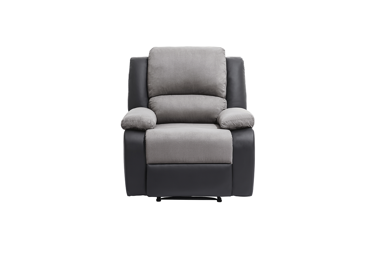 RELAXXO Fauteuil Relaxation 1 place Microfibre et Simili LEO et