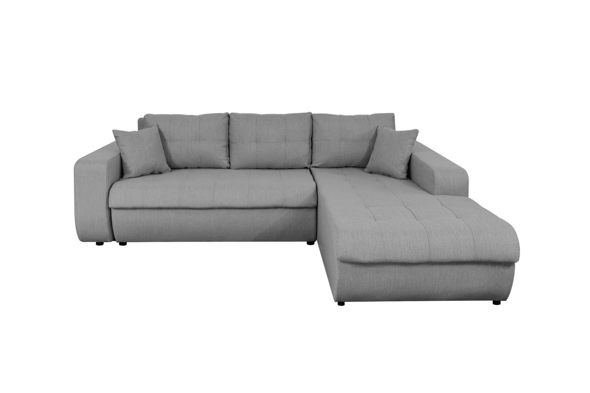 Canapé d'angle SUZIE Convertible en Tissu Angle Droit - vue 2