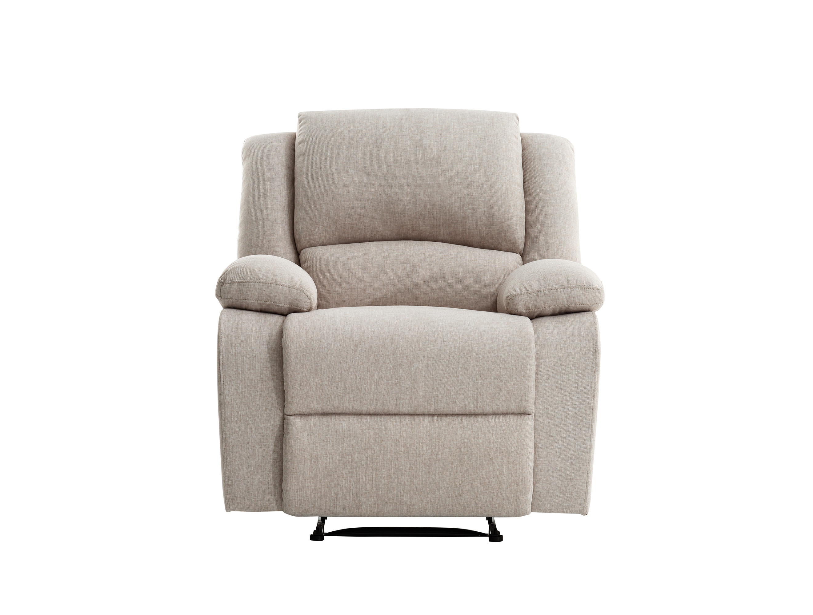 RELAXXO - Fauteuil Relaxation manuel LEO en Tissu - Beige