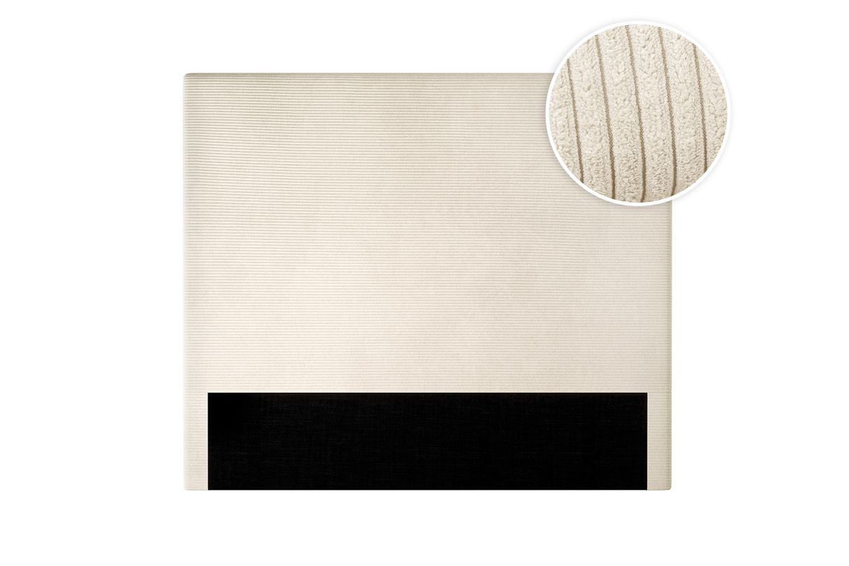 Tête de lit NUMA en velours côtelé Largeur 160 cm - vue 5