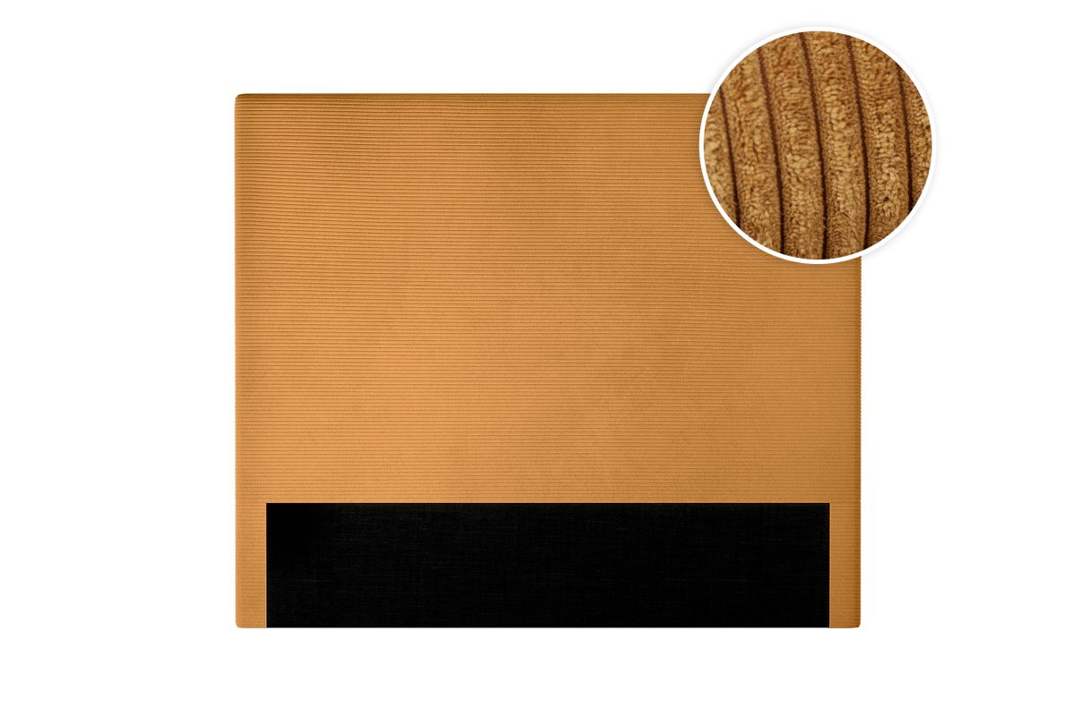Tête de lit NUMA en velours côtelé Largeur 140 cm - vue 3