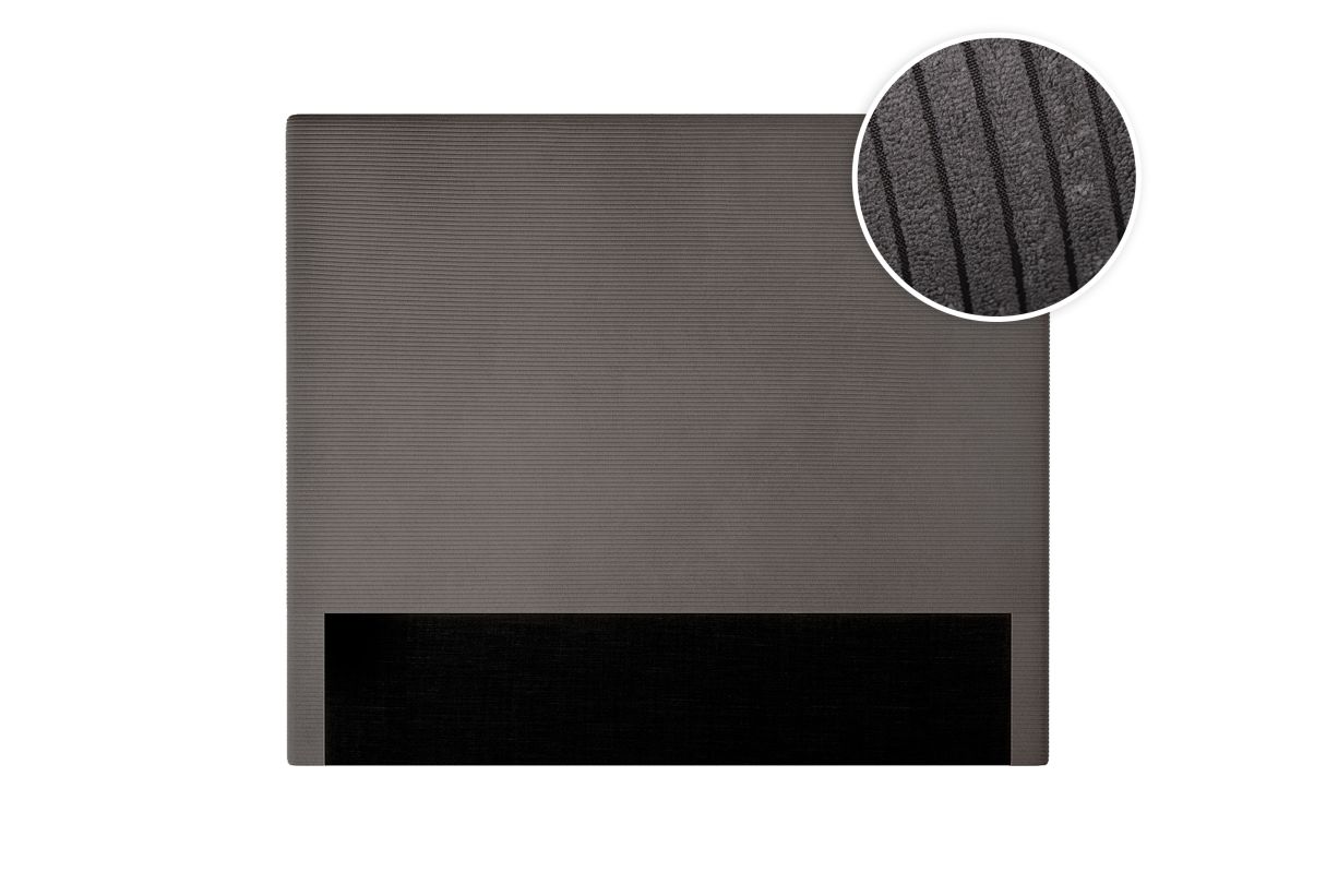Tête de lit NUMA en velours côtelé Largeur 160 cm