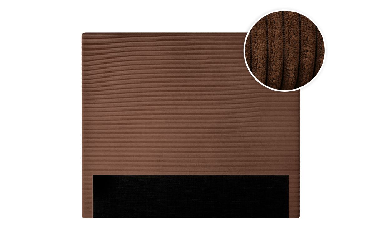 Tête de lit NUMA en velours côtelé Largeur 160 cm - vue 4