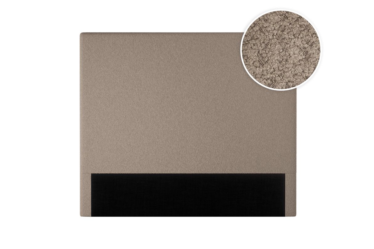 Tête de lit NUMA en tissu bouclette Largeur 160 cm - vue 2