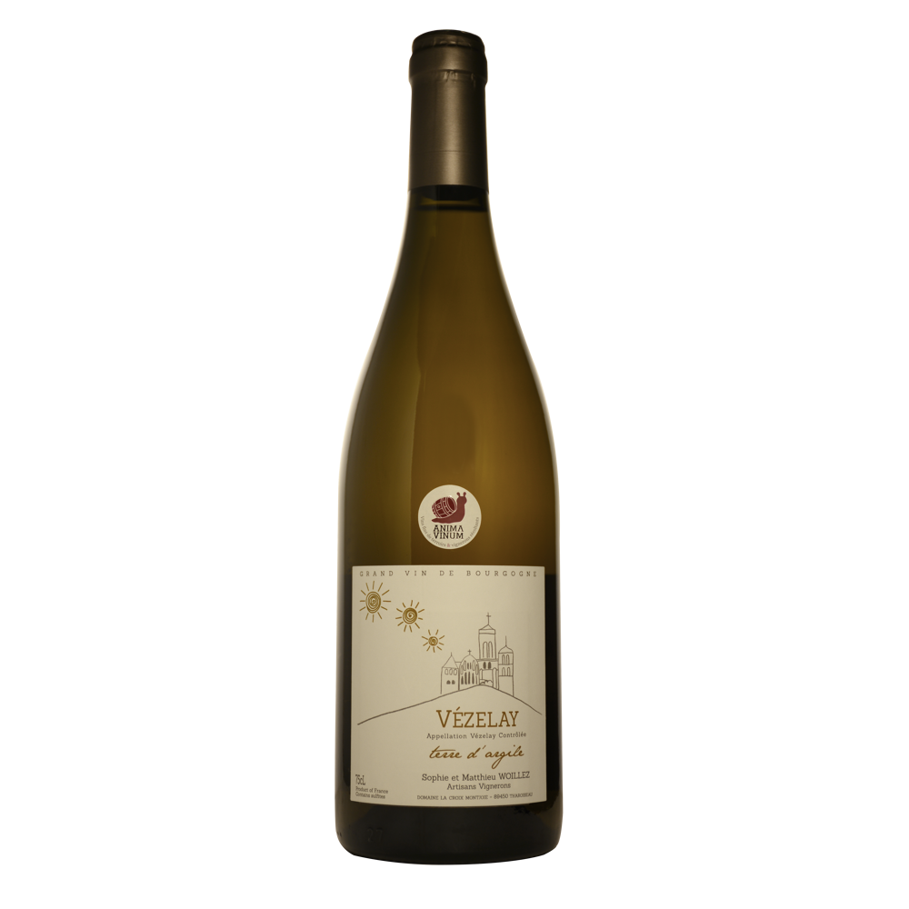 Domaine La Croix Montjoie Terre d'argile, 2020 - Vézelay AOP - Blanc Sec - 75 cl