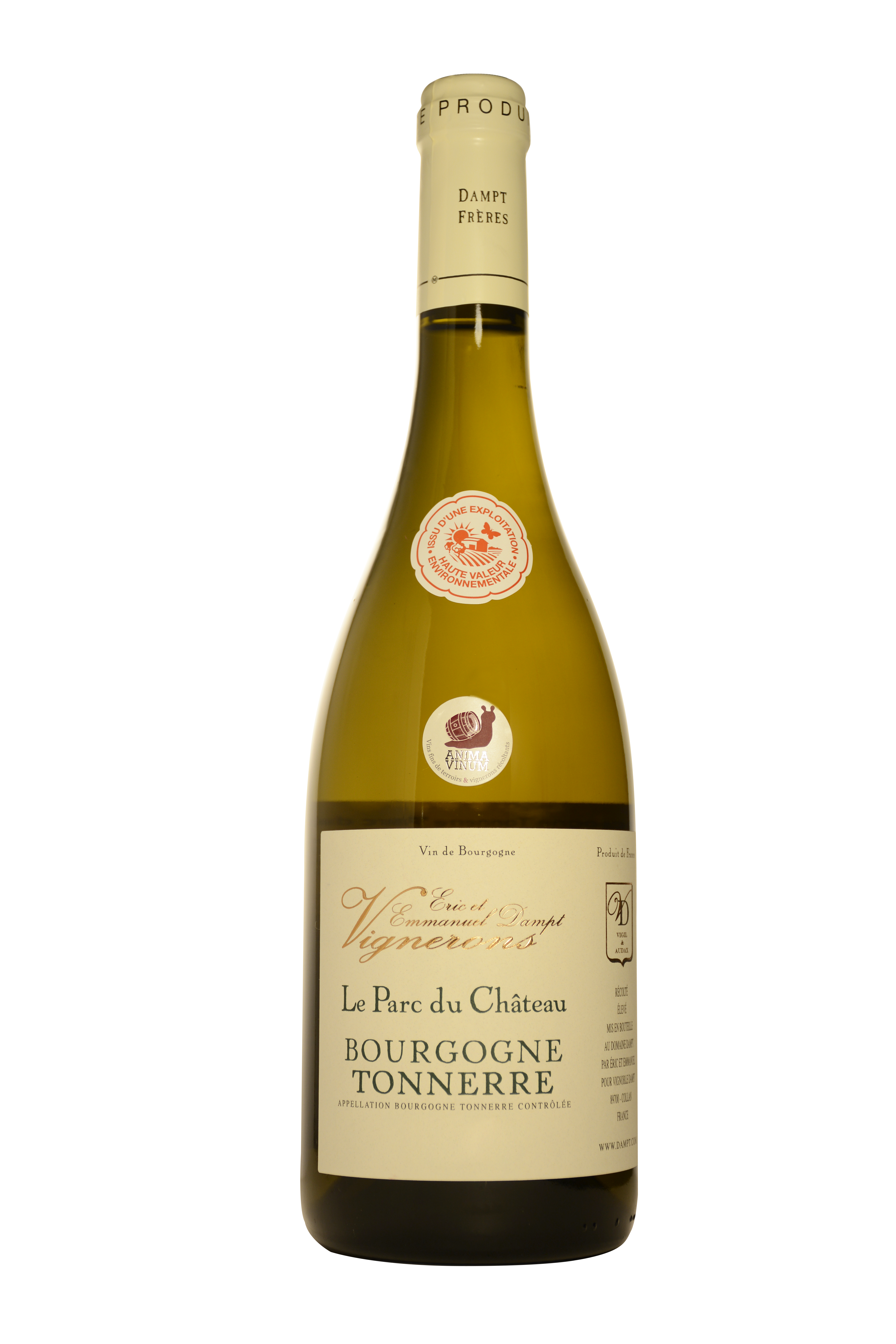 Parc du Château - Vignoble Dampt, 2022 - Bourgogne Tonnerre AOP - Blanc - 75 cl