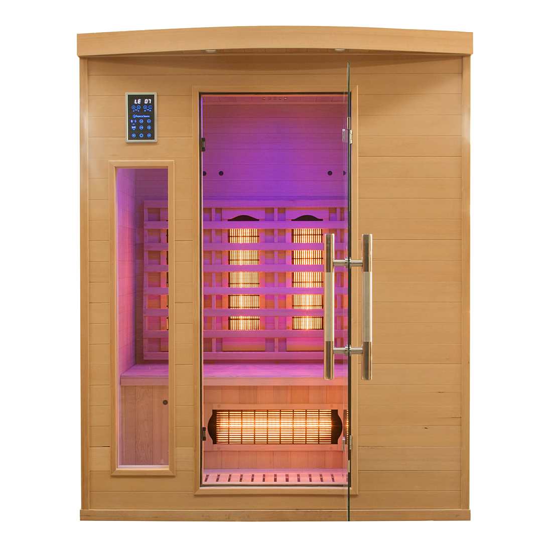 Sauna infrarouge Apollon 3 places France Sauna