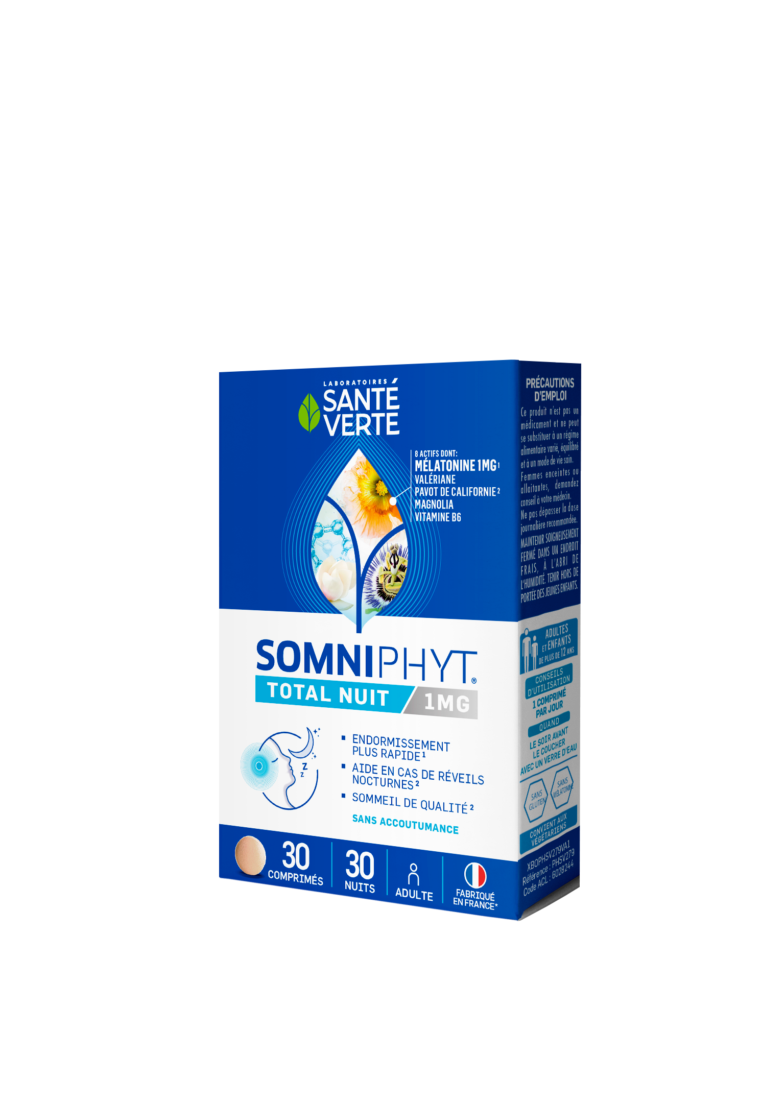 Somniphyt Total Nuit 1mg 30 comprimés
