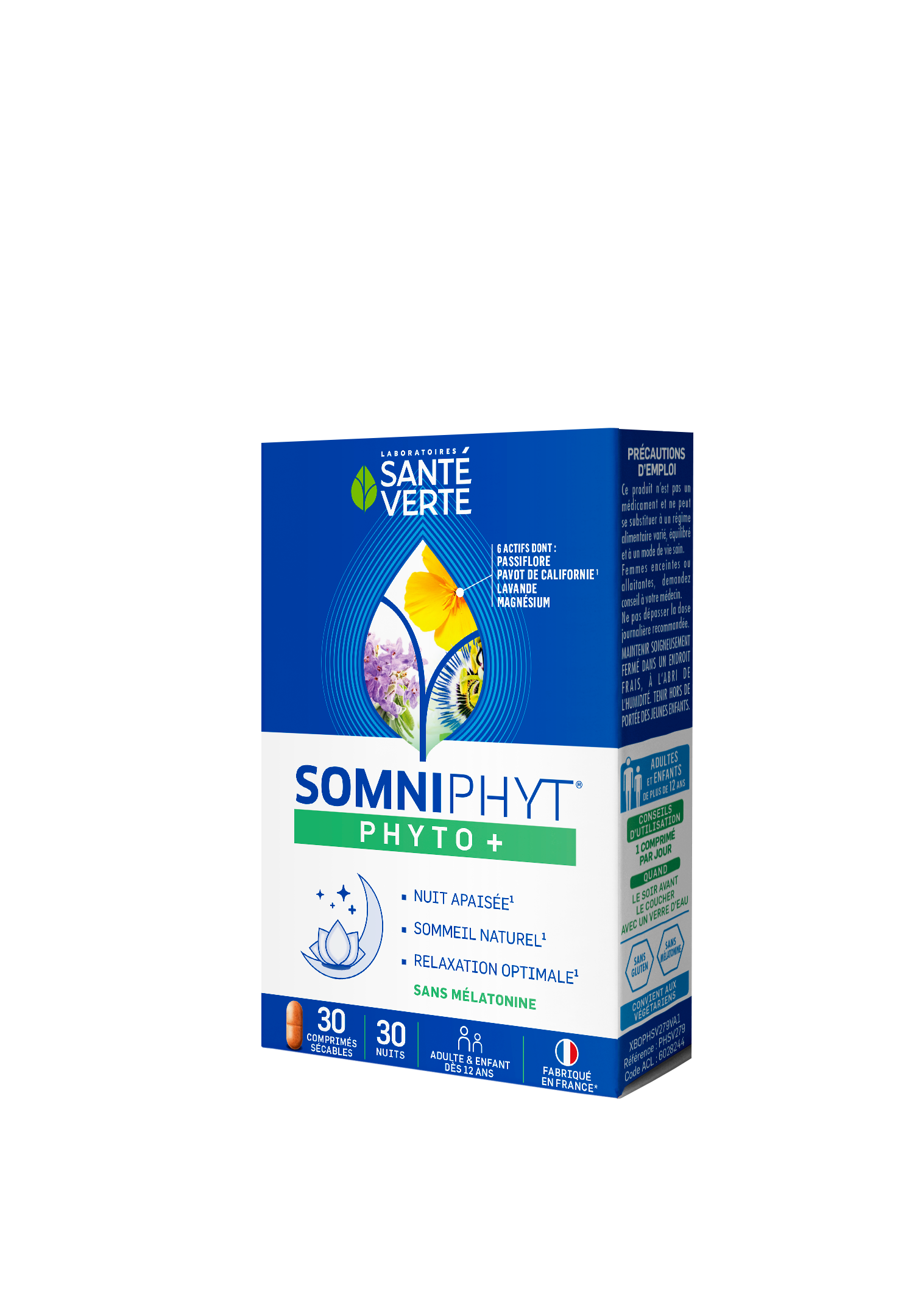 SOMNIPHYT Nuit Calme 30 comprimés