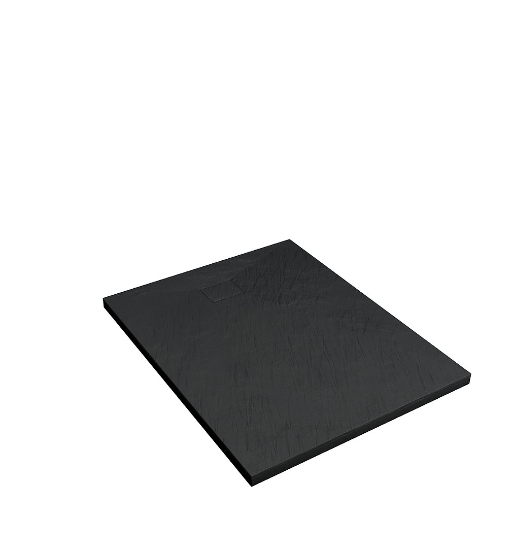 Receveur de douche extraplat résine SMC Stone 2 80x100