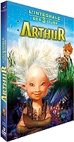 coffret Arthur 3 films : Arthur et les Minimoys ; la vengeance de Maltazard ; la guerre des deux mon