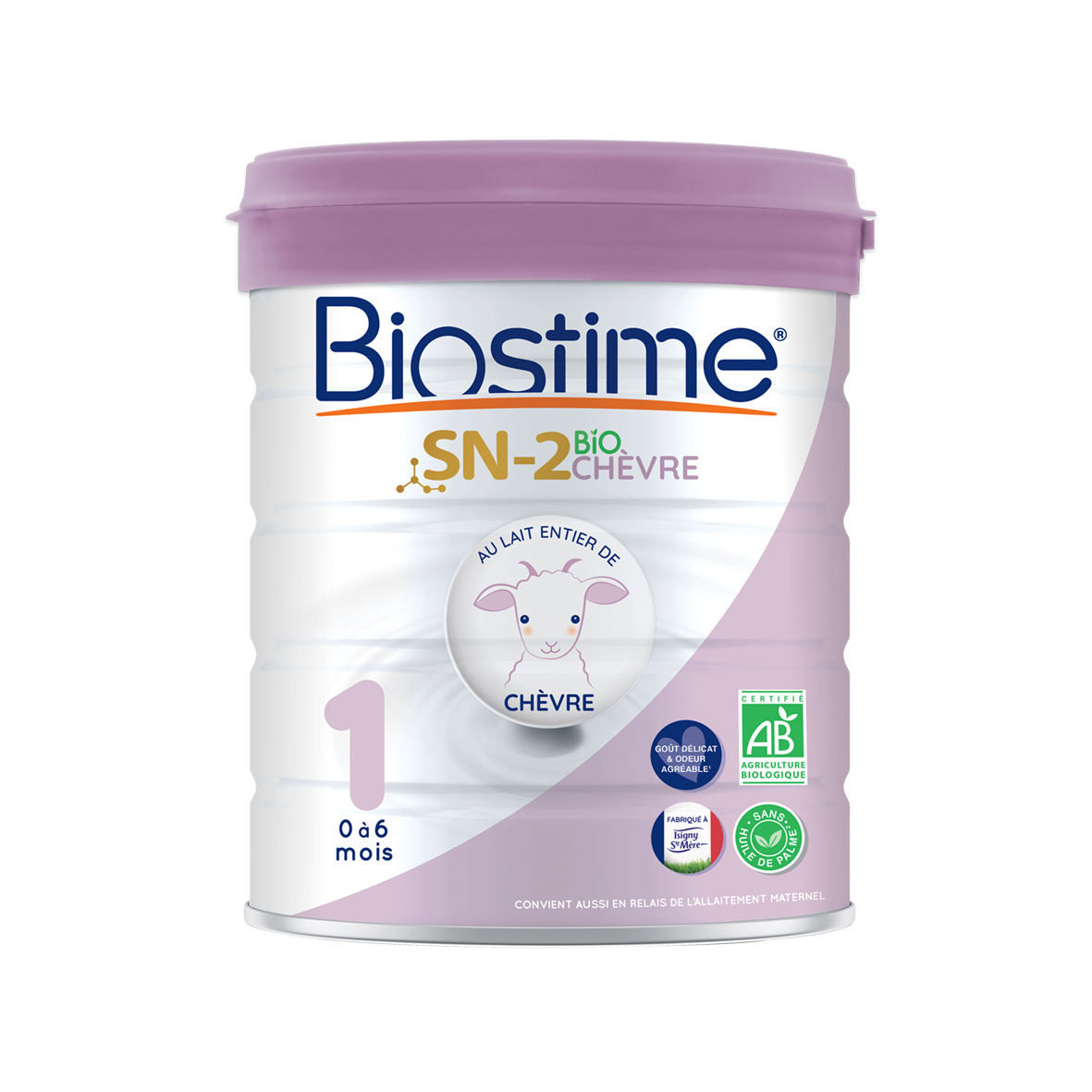 Biostime Lait Infantile SN-2 Chèvre 1er Âge 0 à 6 Mois 800g