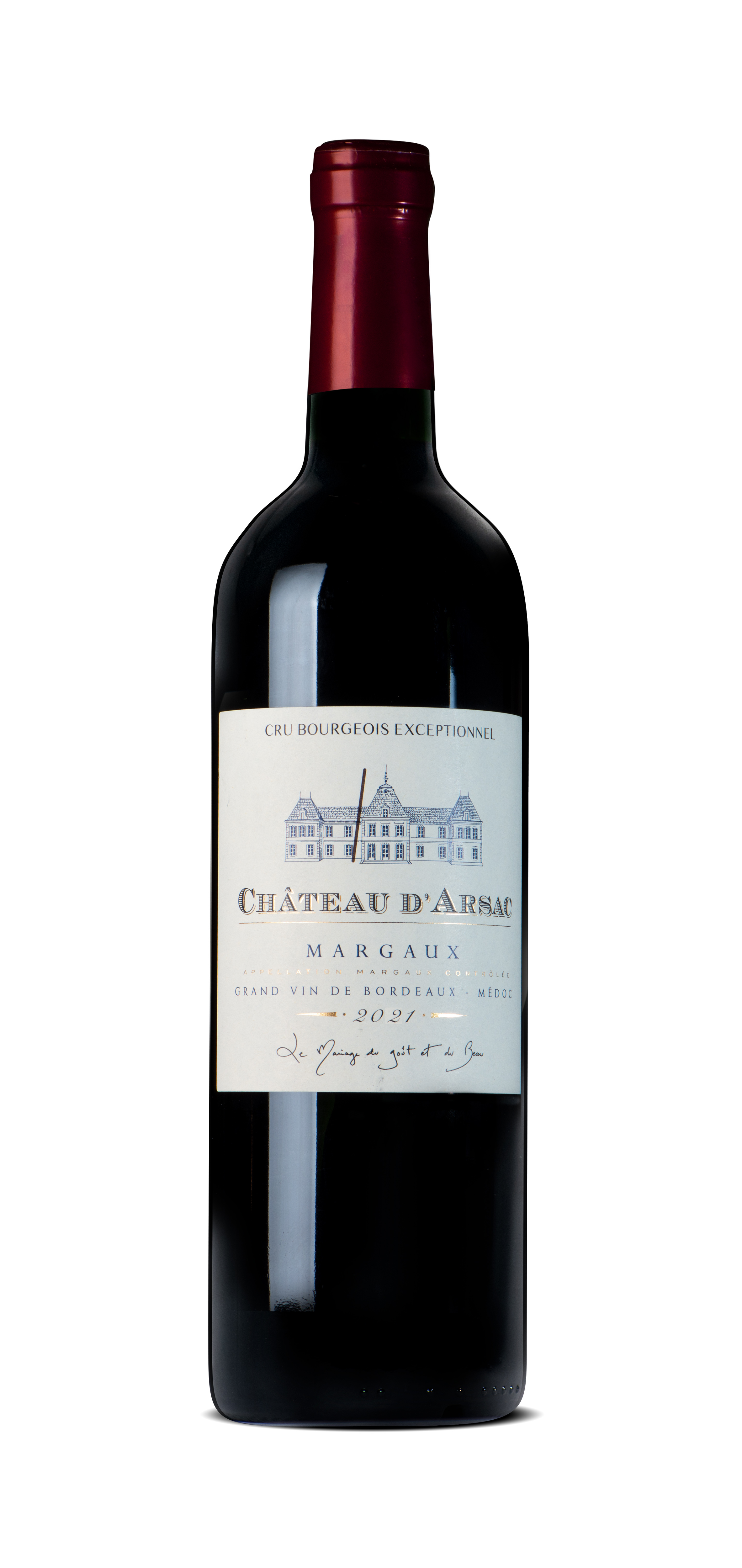 Château d'Arsac, 2021 - Margaux AOP - Rouge - 75 cl