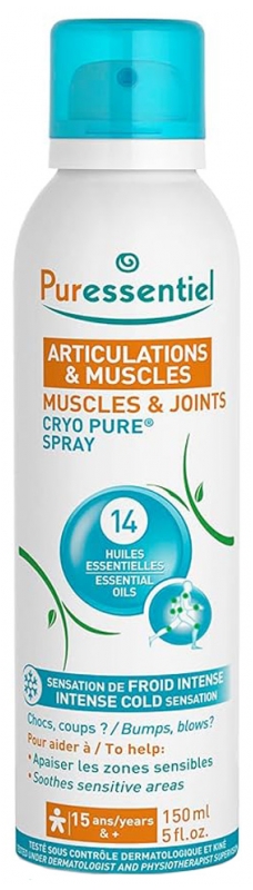 Crème Corps Articulation Et Muscle Froid Puressentiel Le Flacon De 150ml