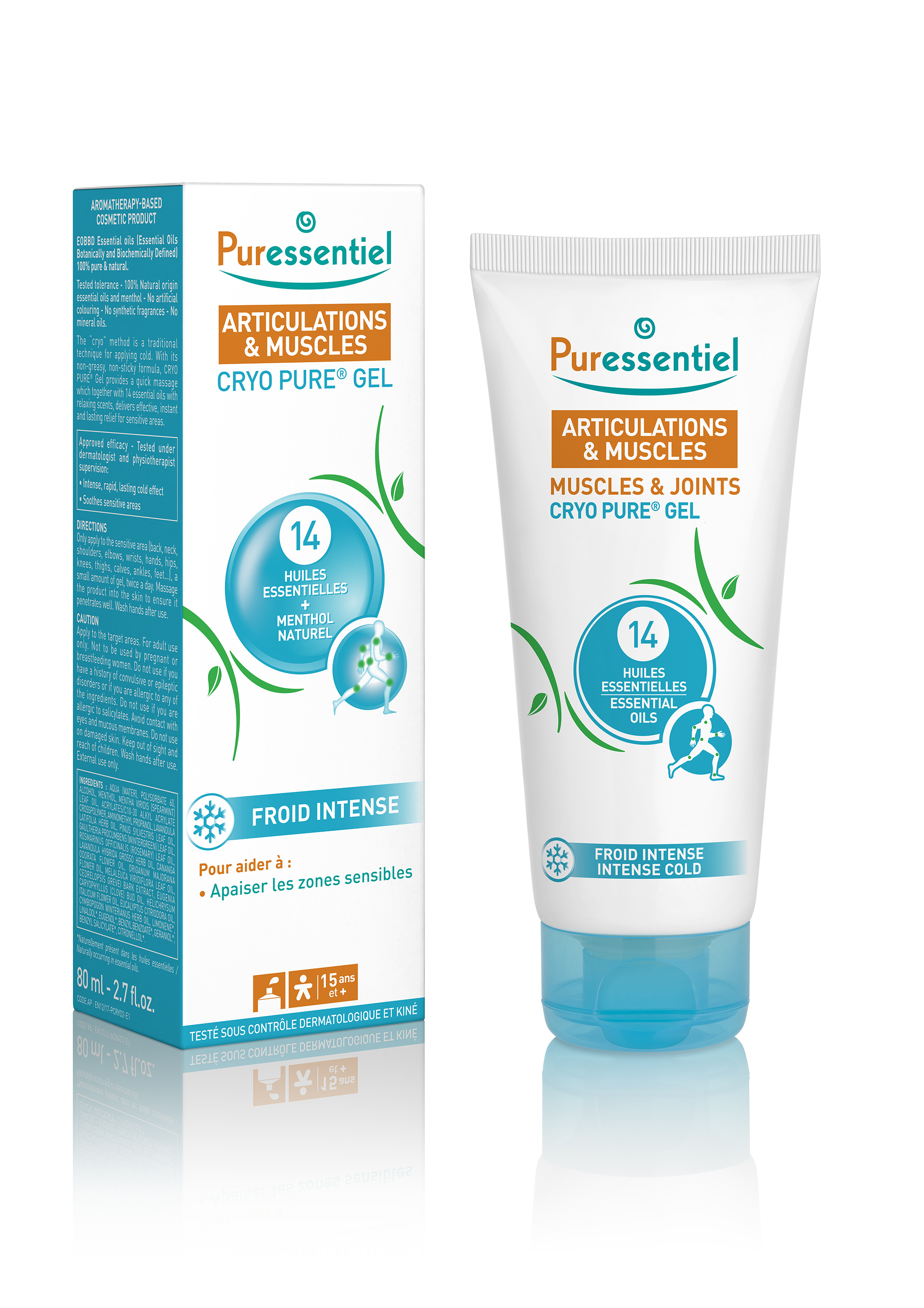 Gel Corps Soulage Articulation & Muscle Puressentiel Le Tube De 80ml