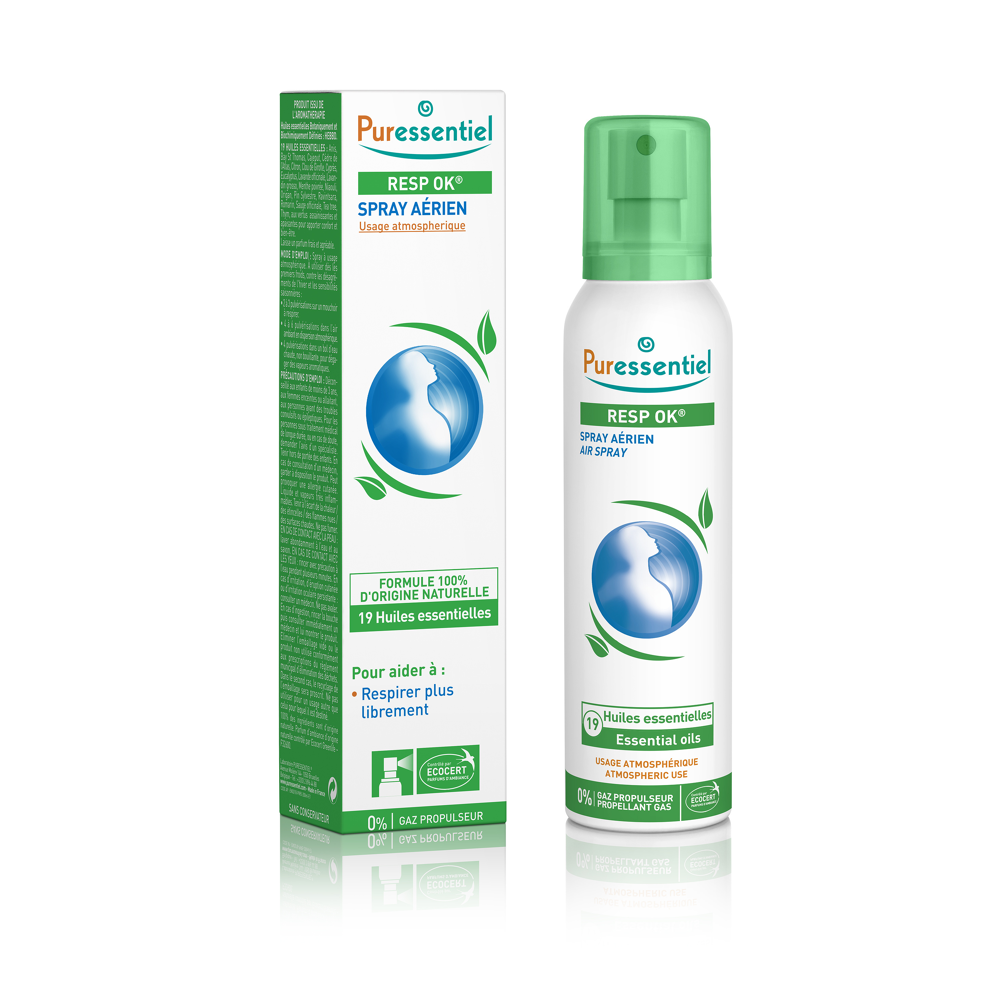 Respiratoire spray aérien aux 19 huiles essentielles 20ml