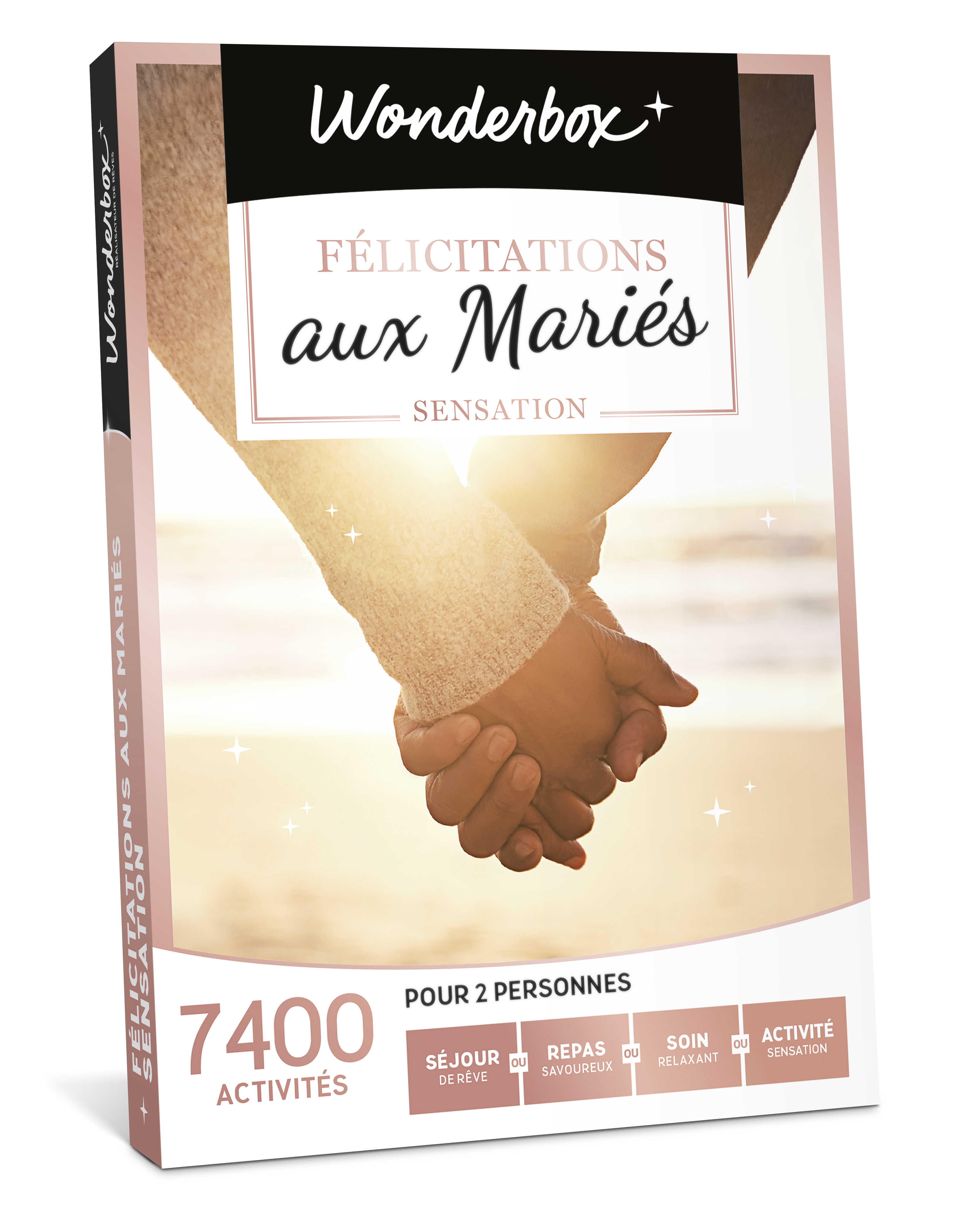 Coffret cadeau Wonderbox Félicitations aux Mariés Sensation - vue 2