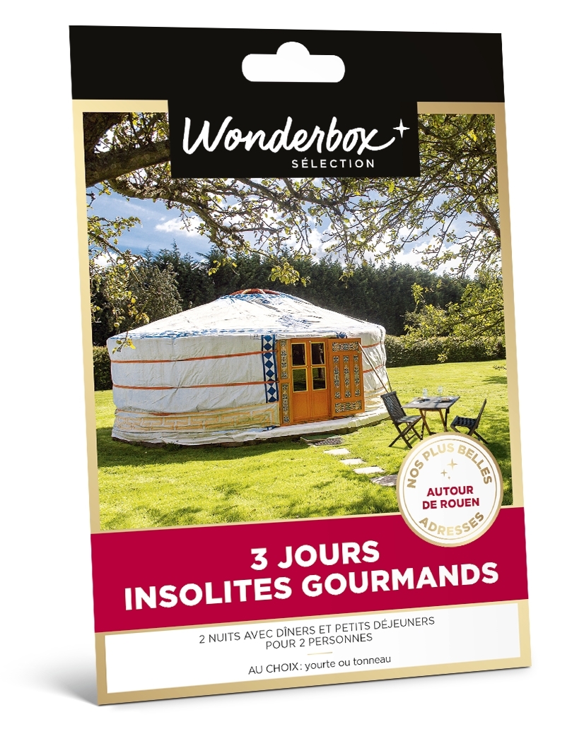 2 NUITS INSOLITES GOURMANDES - AUTOUR DE ROUEN