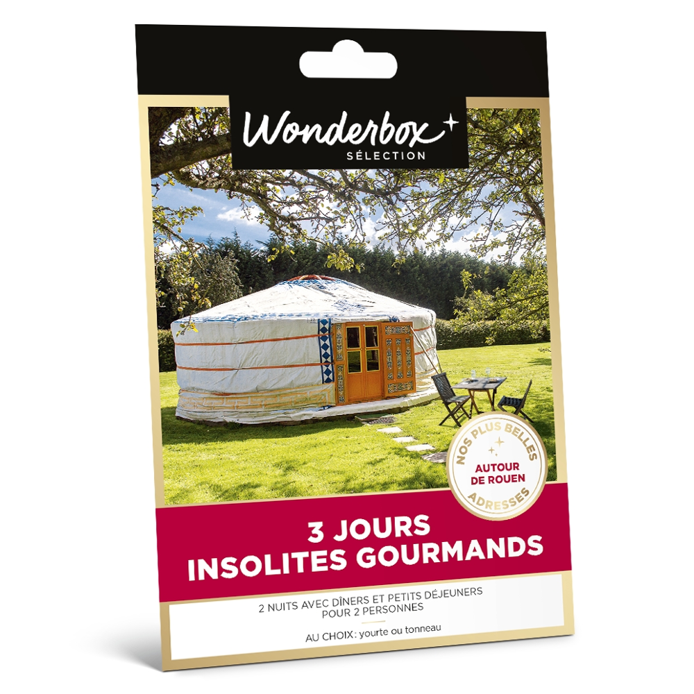 2 NUITS INSOLITES GOURMANDES - AUTOUR DE ROUEN