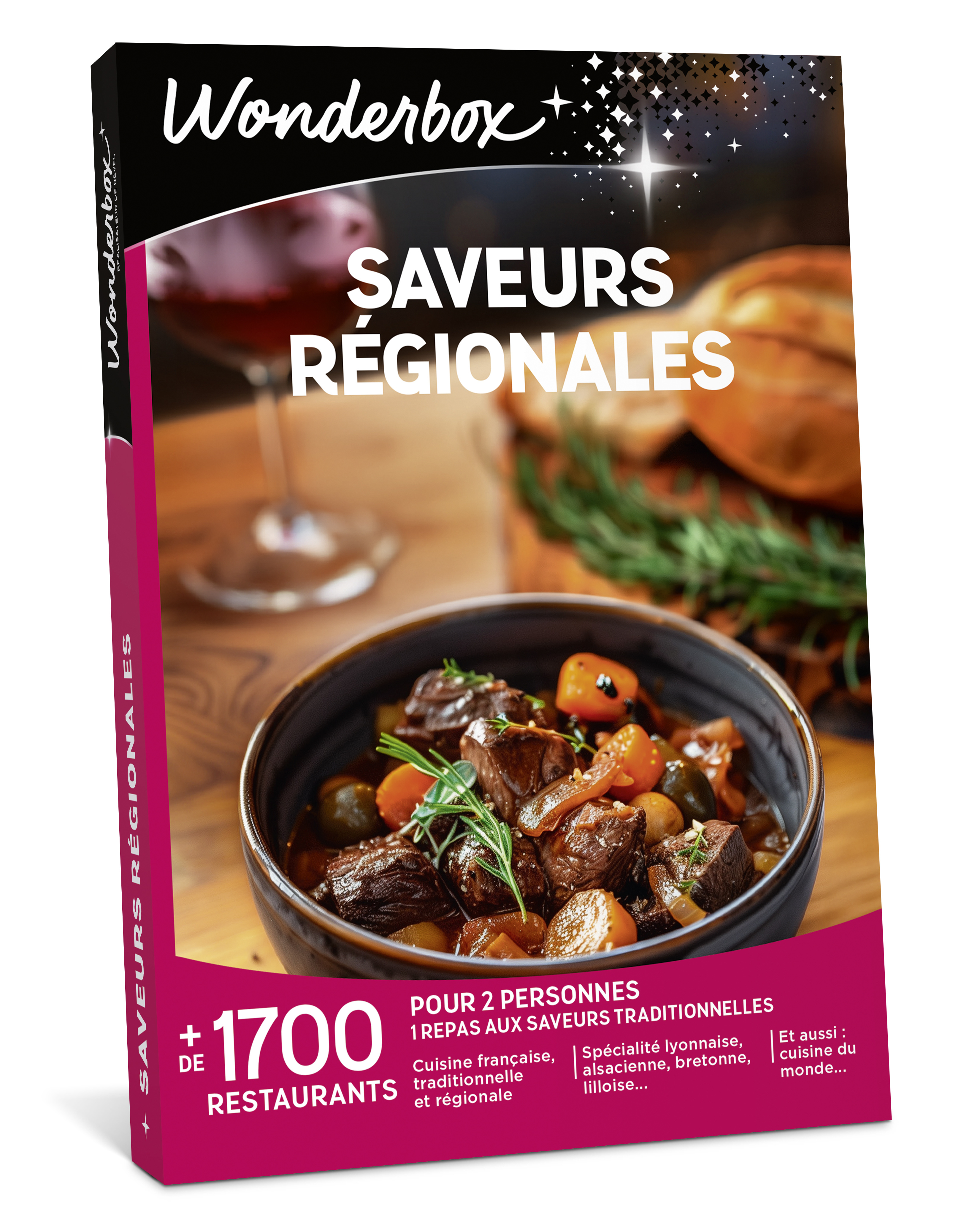 Coffret cadeau Wonderbox Saveurs régionales Edition 2025 - vue 2