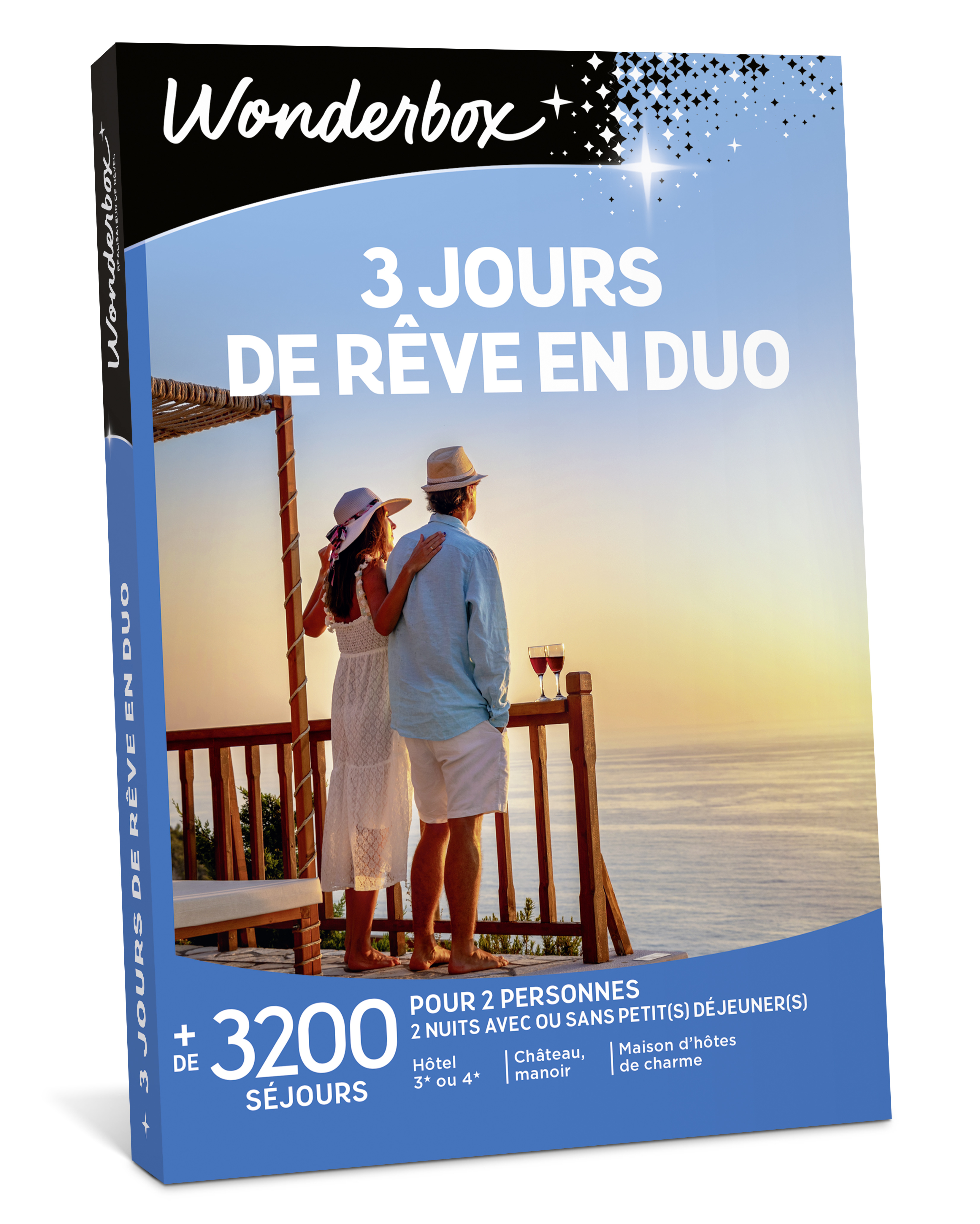 Coffret cadeau Wonderbox 3 jours de rêve en duo Edition 2025 - vue 2