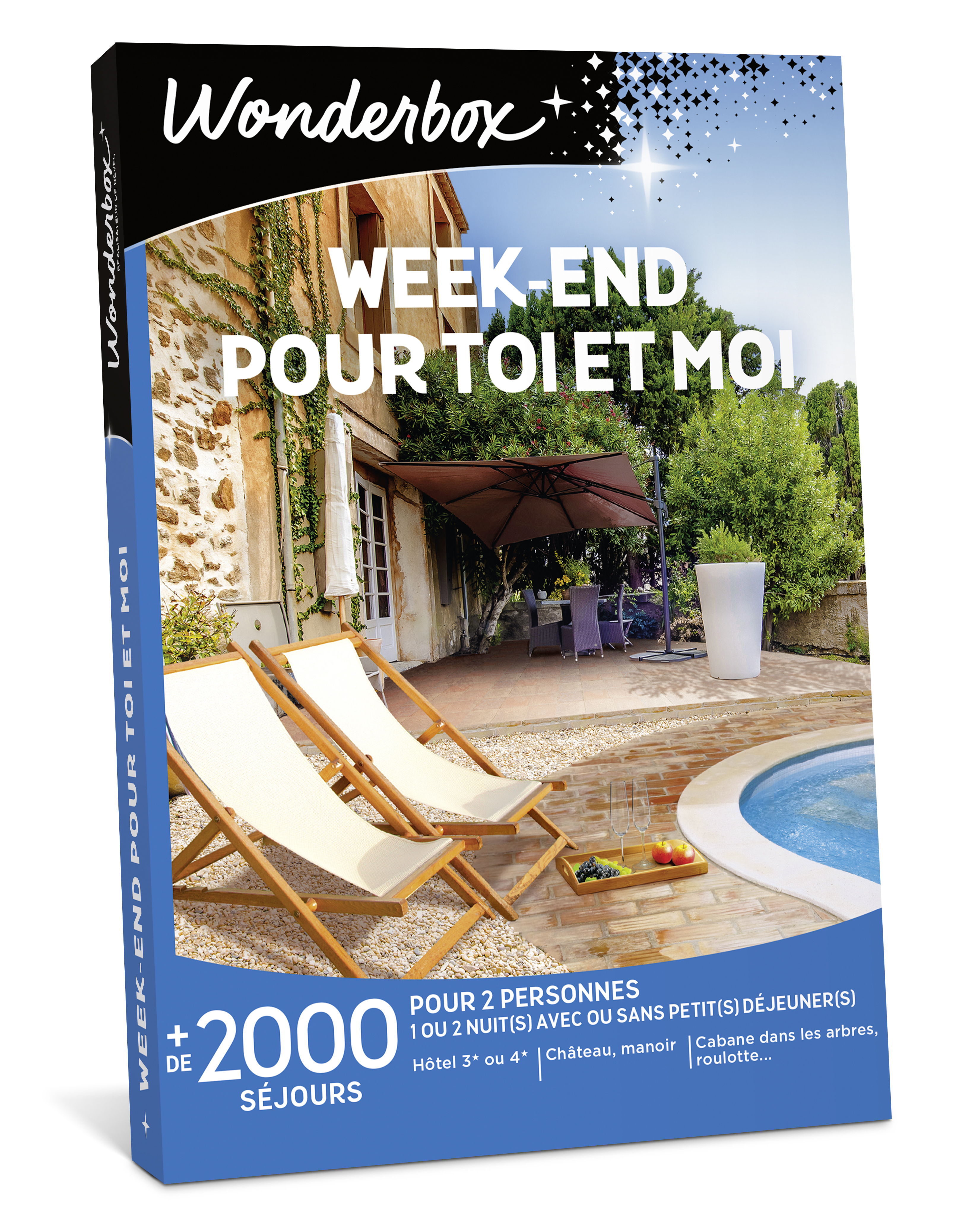 Coffret cadeau Wonderbox Week end pour toi et moi Edition 2025 - vue 2
