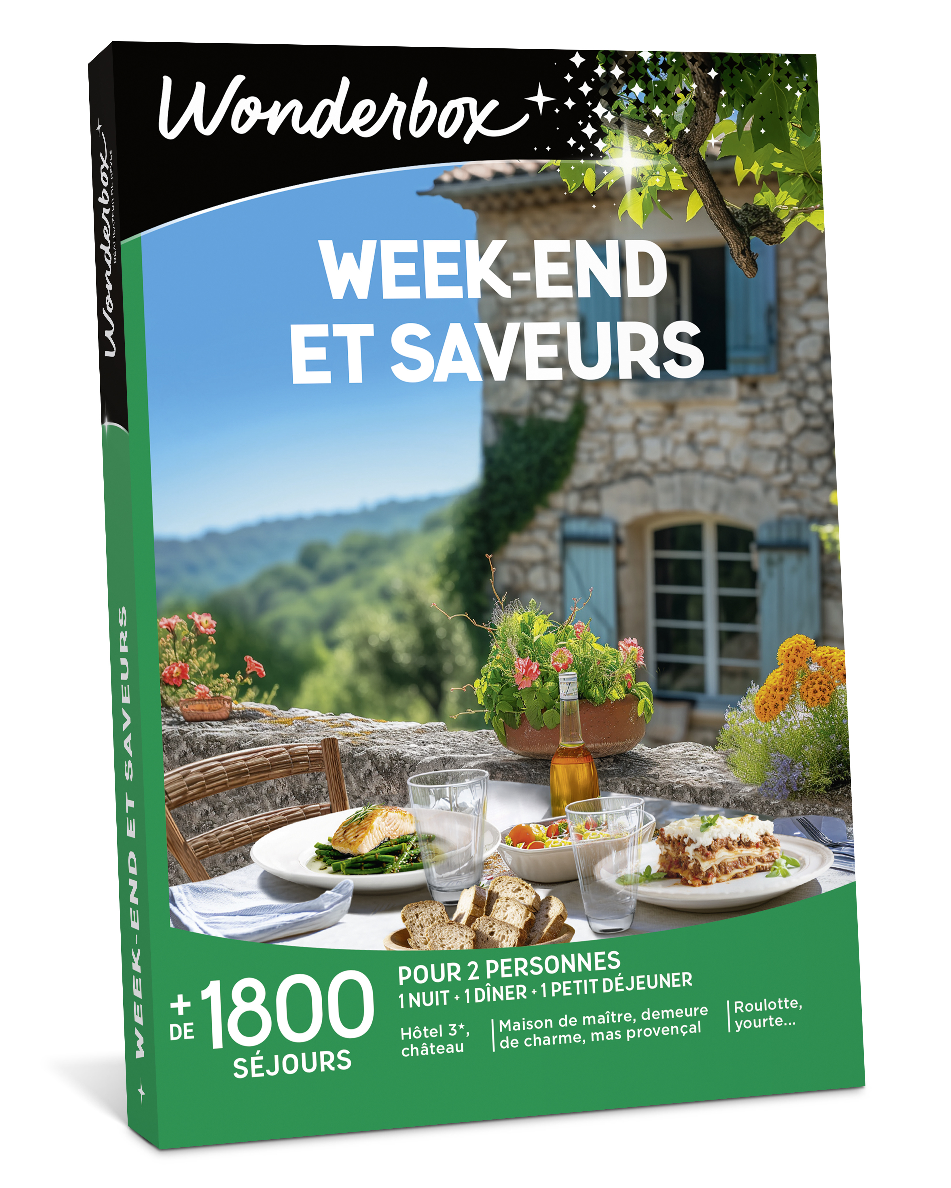 Coffret cadeau Wonderbox Week end et saveurs Edition 2025 - vue 2