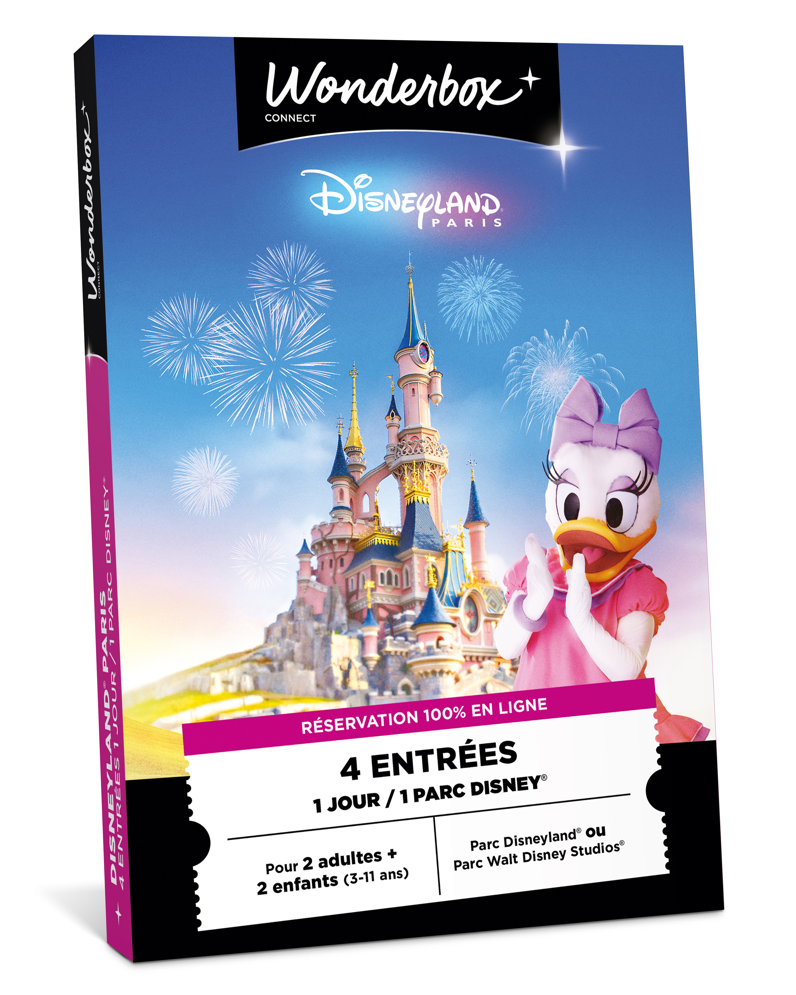 Coffret cadeau Connect Disneyland Paris en famille 2 Adultes et 2 Enfants - vue 2