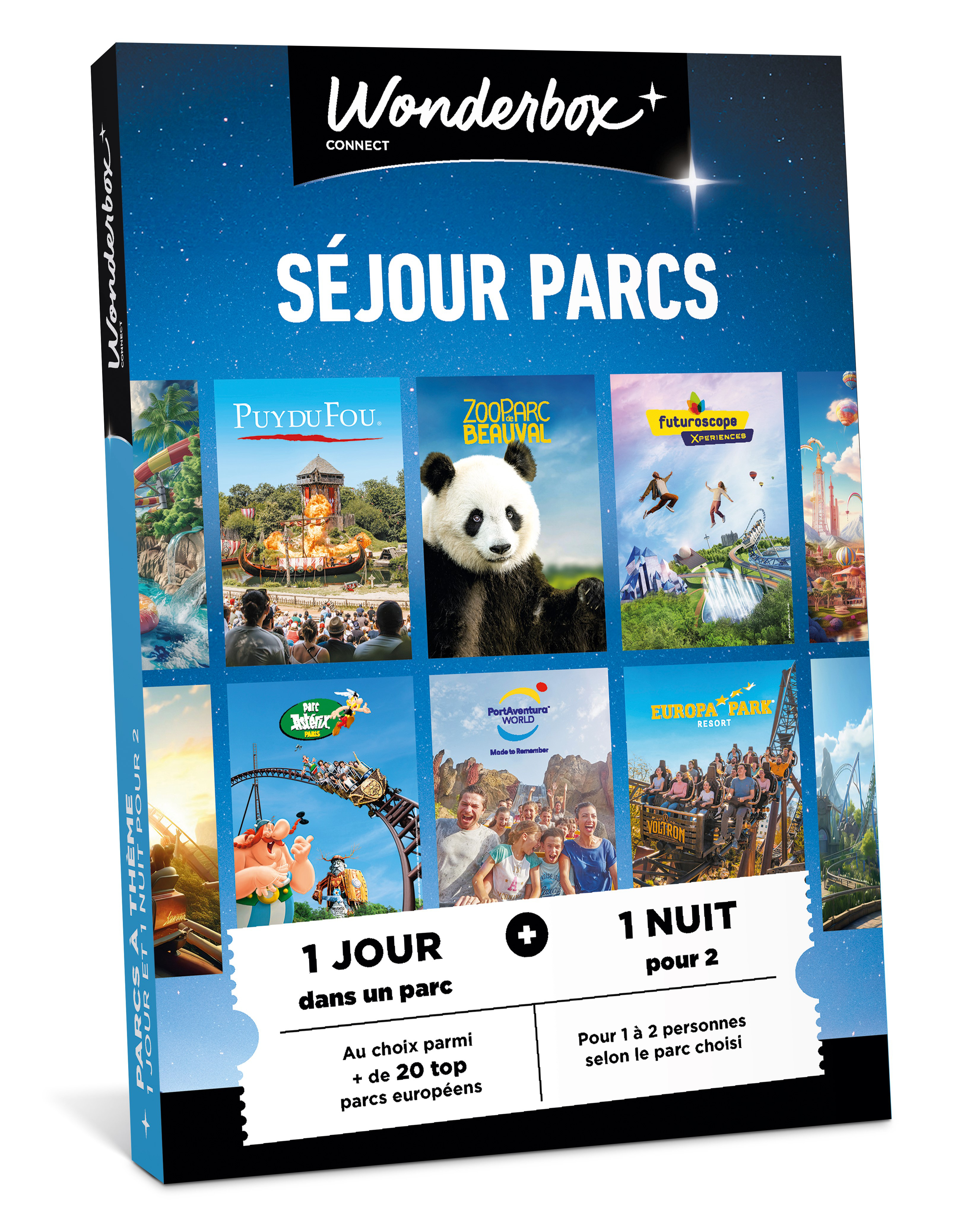 Coffret cadeau Connect Parcs à thème & Séjour 2P - vue 2