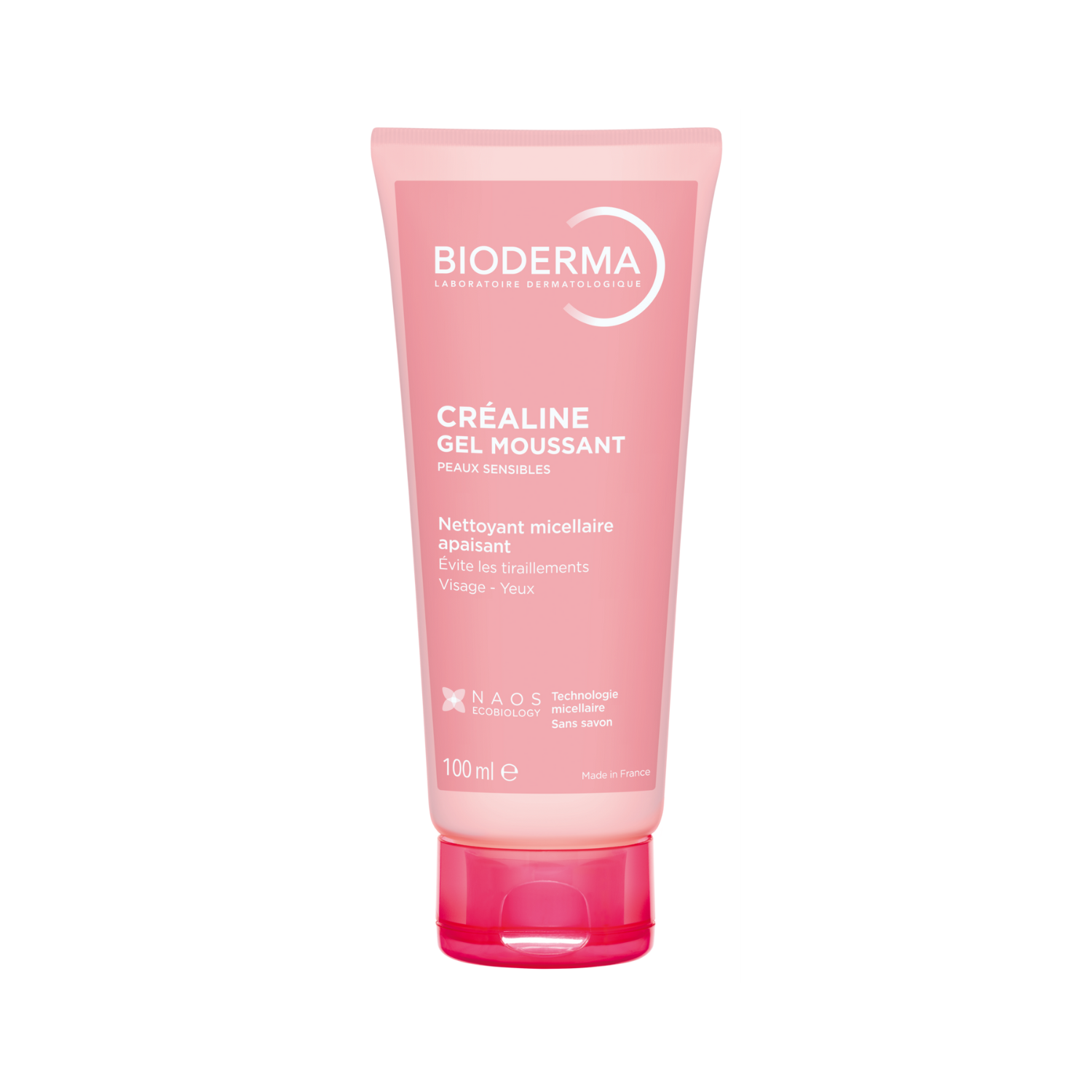 Soin Corps Crealine Gel Moussant Bioderma Le Flacon De 100ml