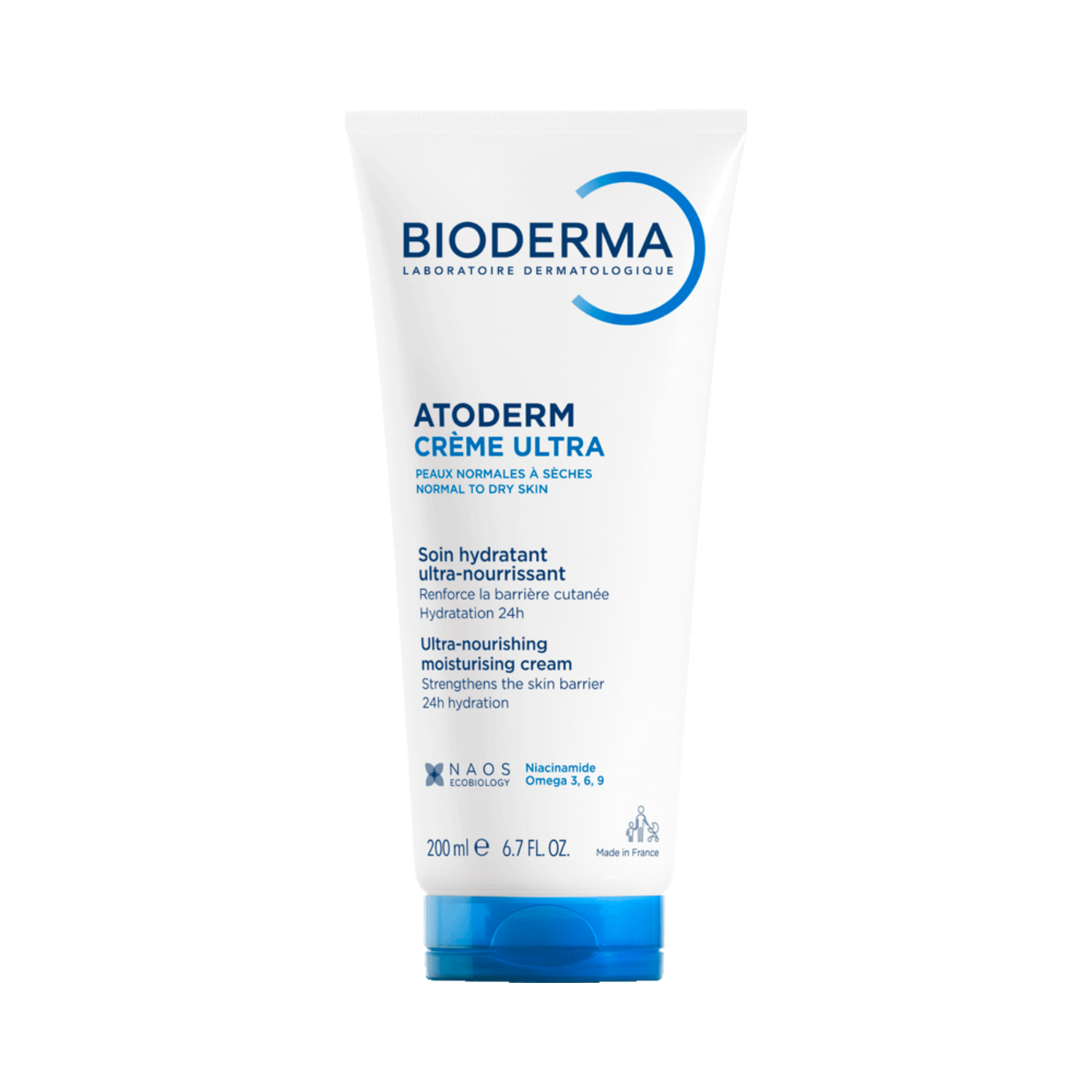 Crème Corps Hydratante Ultra nourrissante Atoderm Bioderma Le Tube De 200ml - vue 2